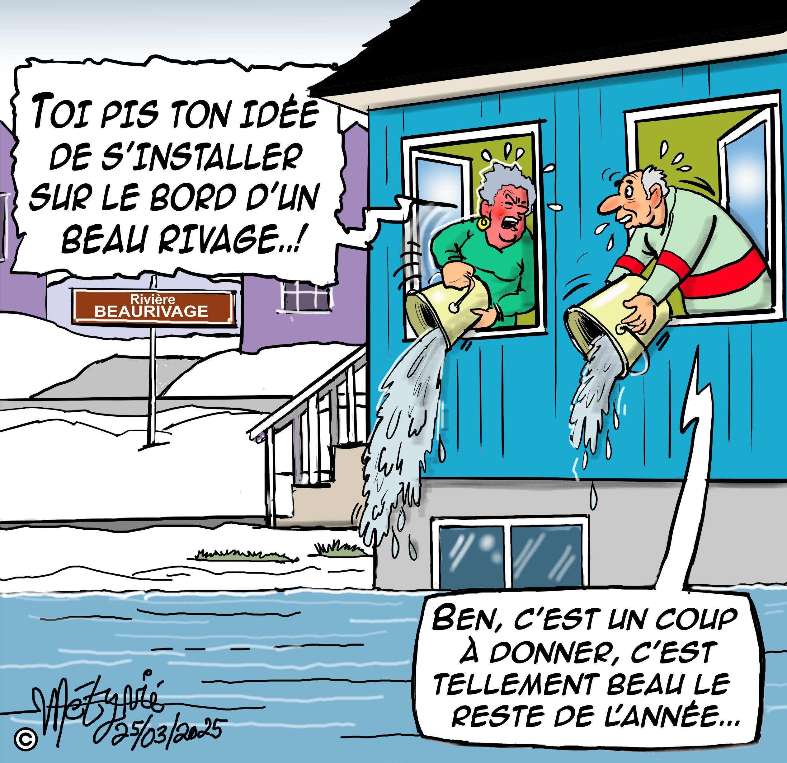 Crues printanières : certaines rivières sous surveillance...