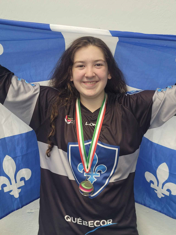 Le bronze pour Océanne Simoneau