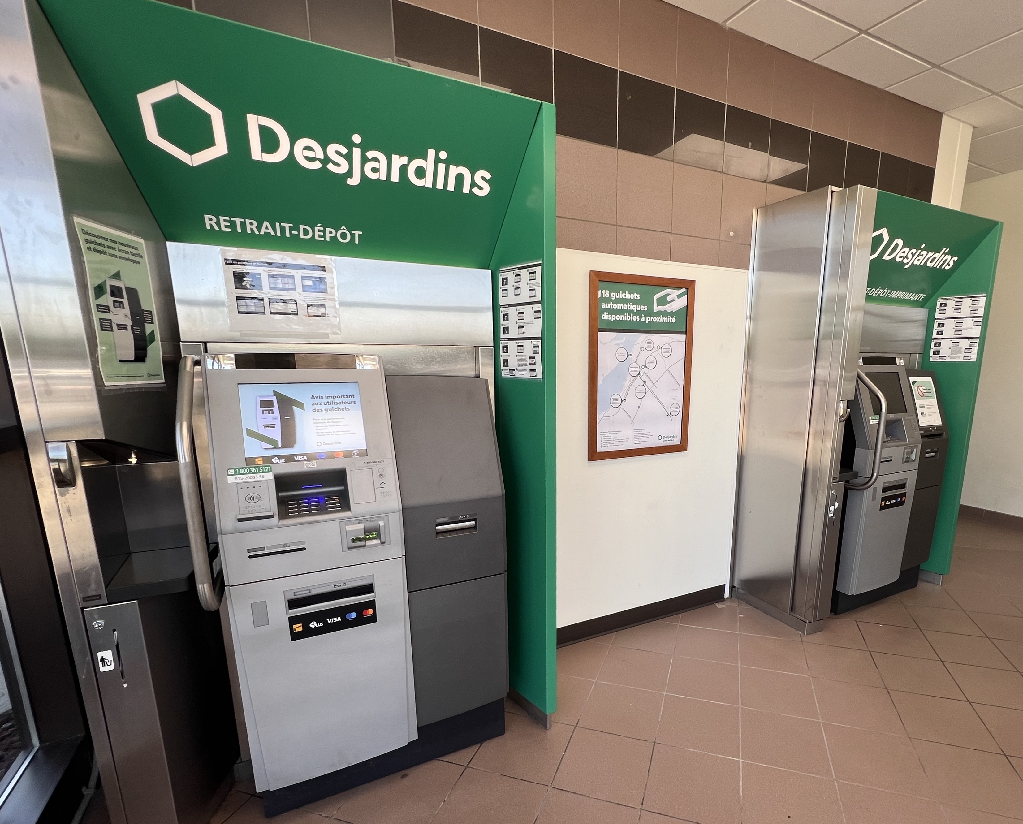 Desjardins réduira encore la taille de son réseau physique de services