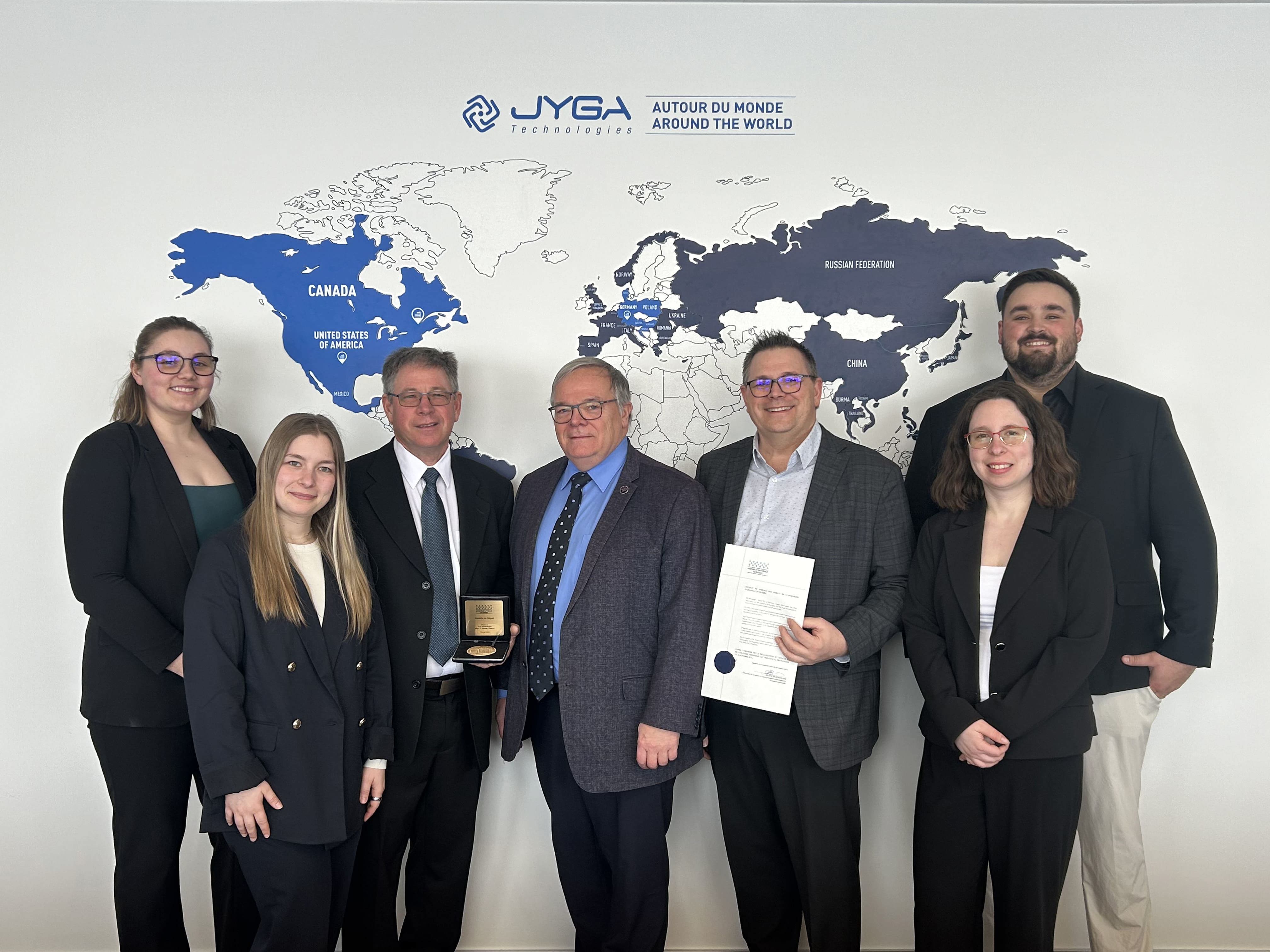 Les fondateurs de Jyga Technologies salués pour leur vision