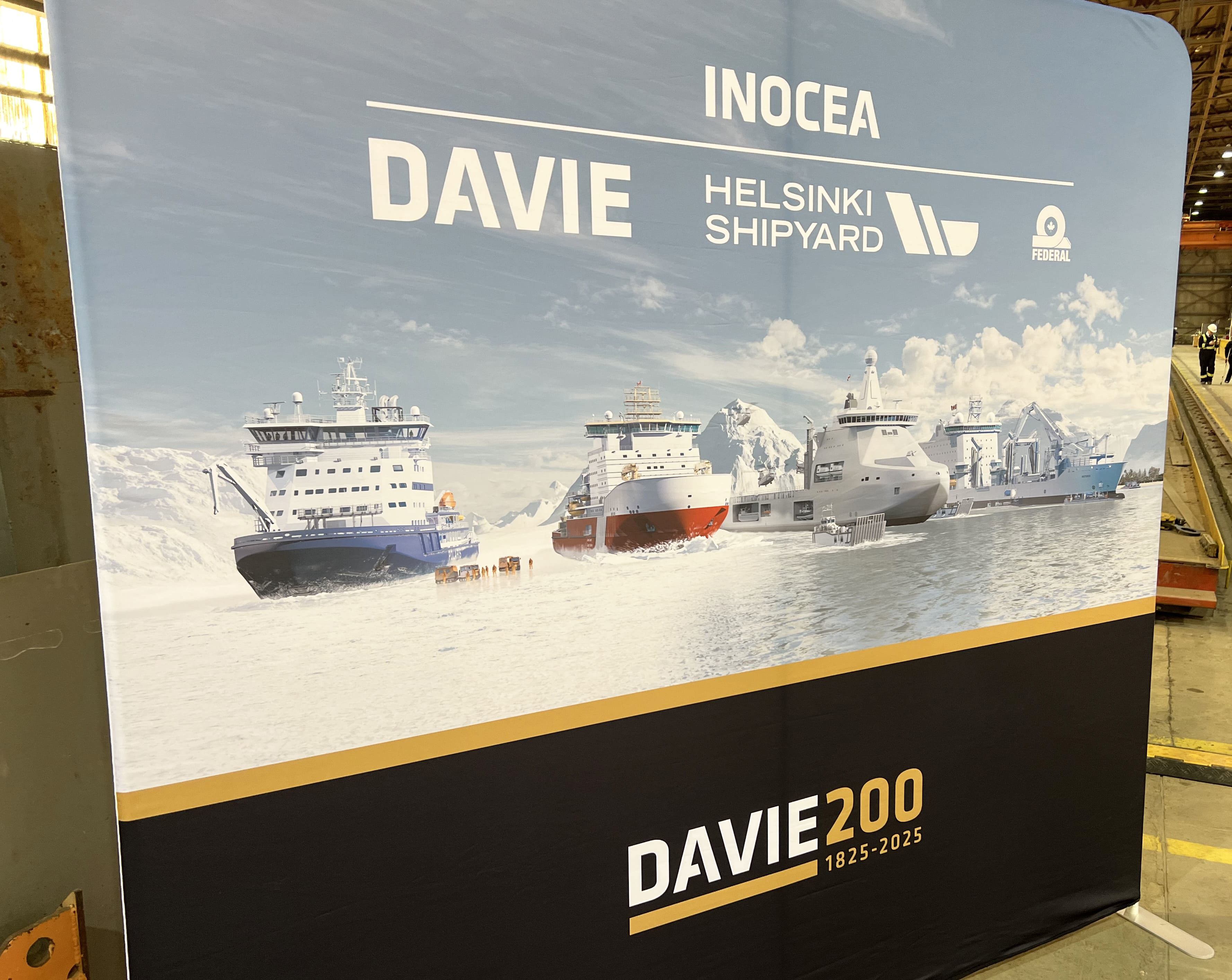 Contrat de 3,25 G$ pour le Chantier Davie