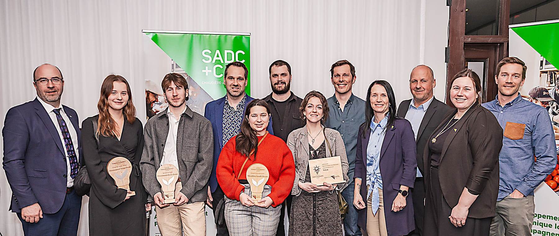 Cinq prix au Gala Vision Durable 