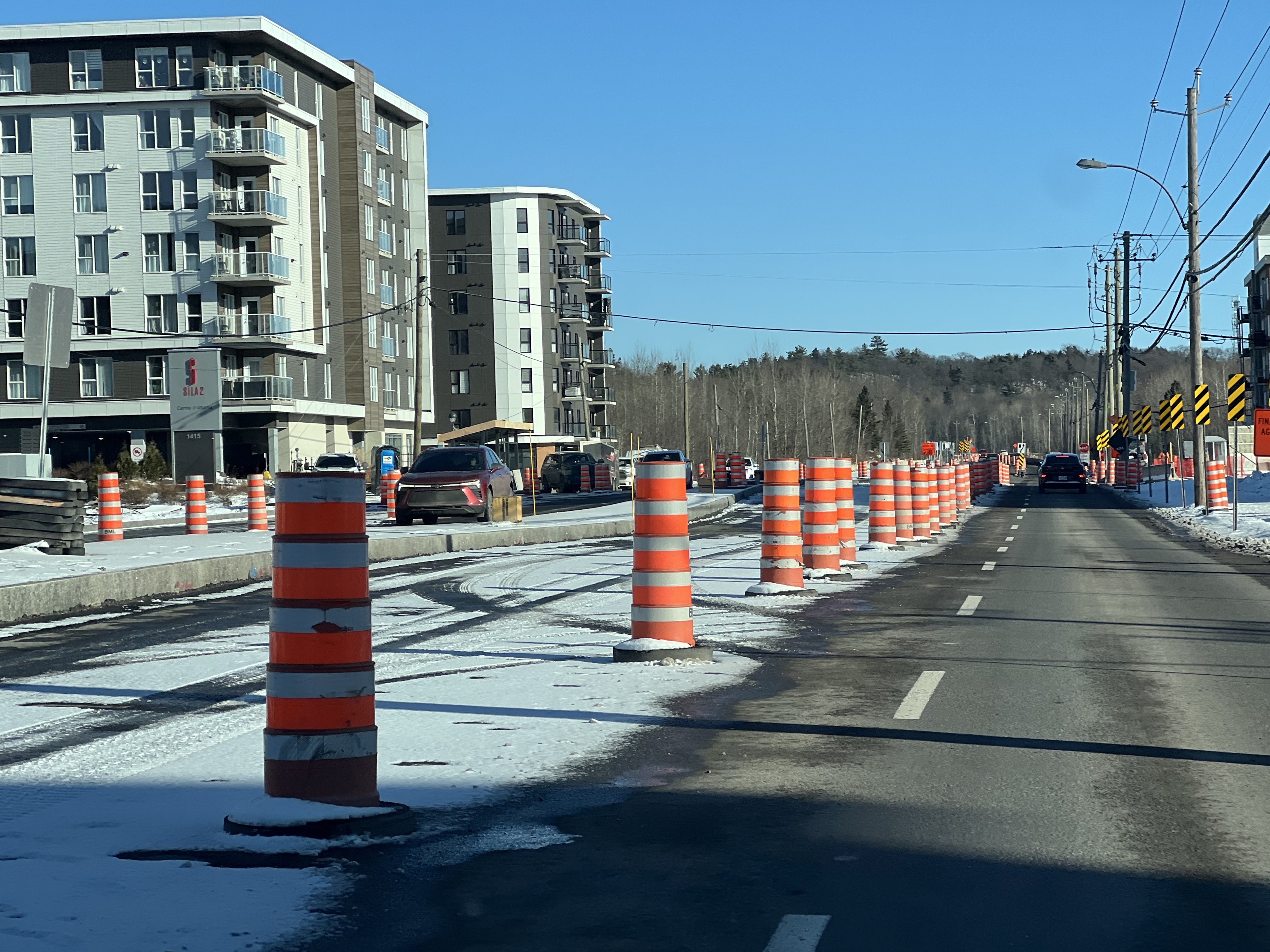 Reprise des travaux sur Guillaume-Couture en avril