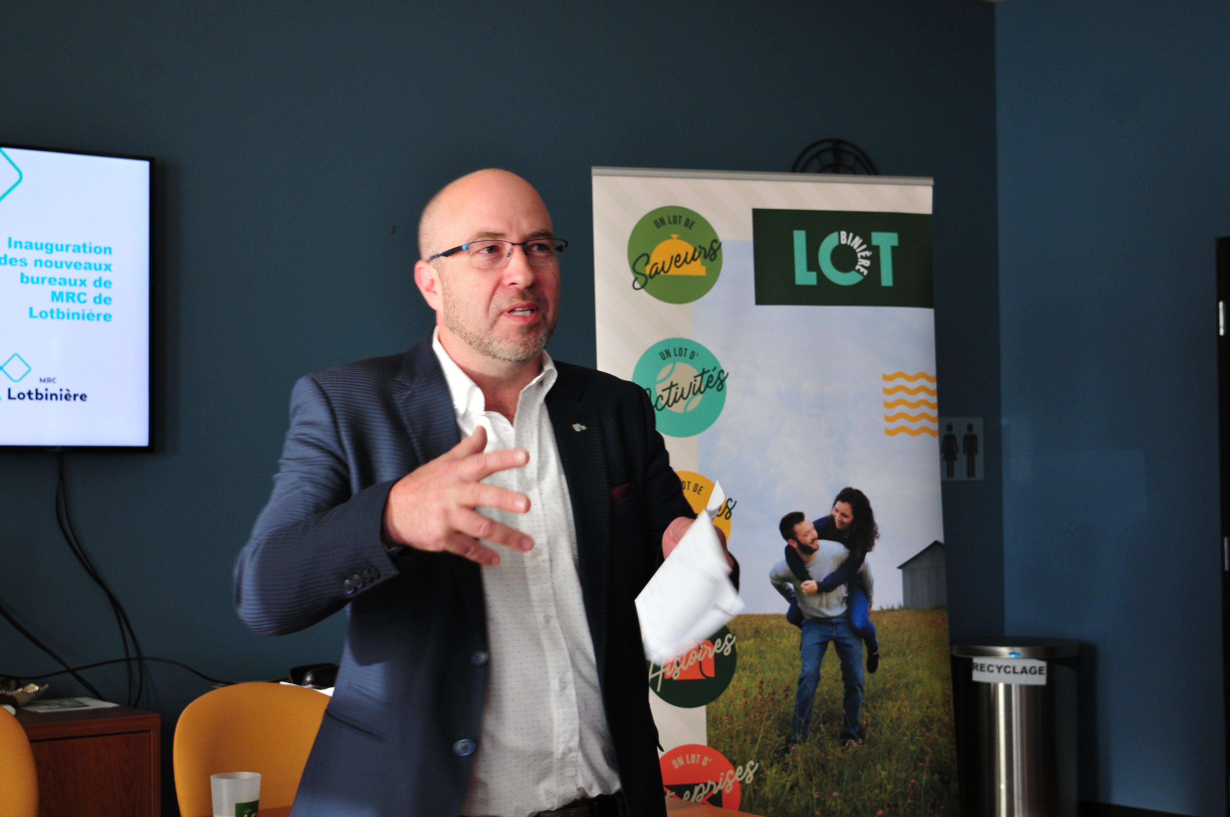 La MRC inaugure ses nouveaux locaux