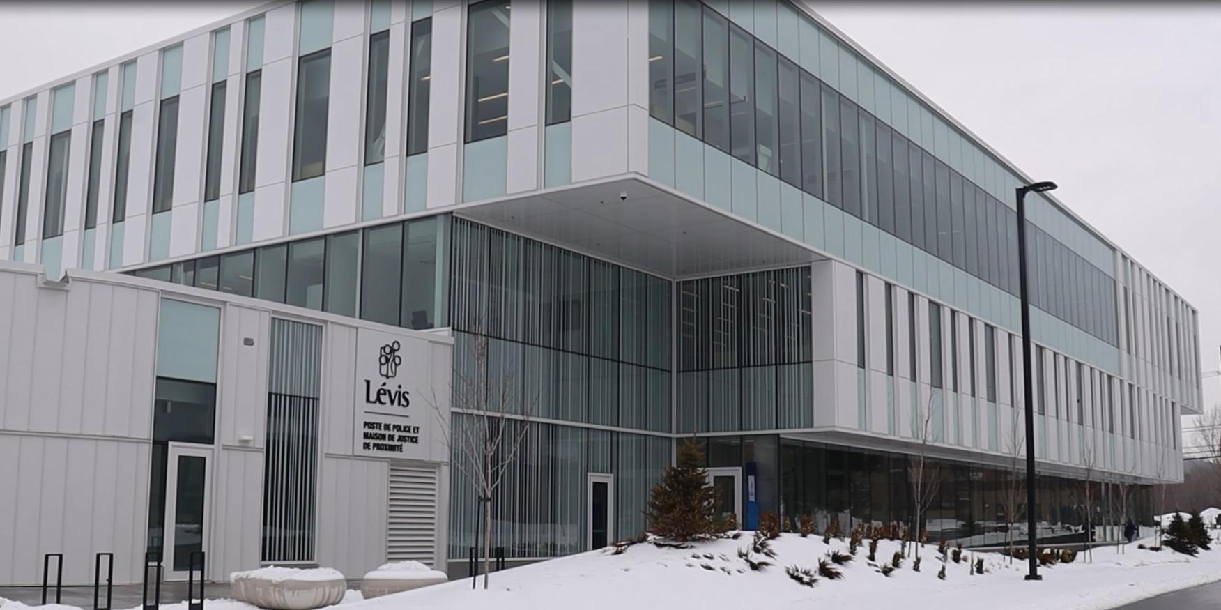 Lévis dévoile son Poste de police et Maison de justice de proximité