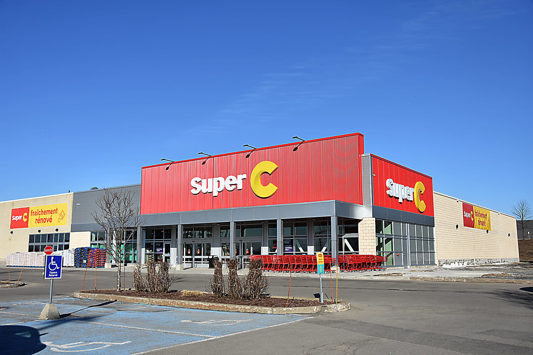Agrandissement terminé au Super C de Lévis