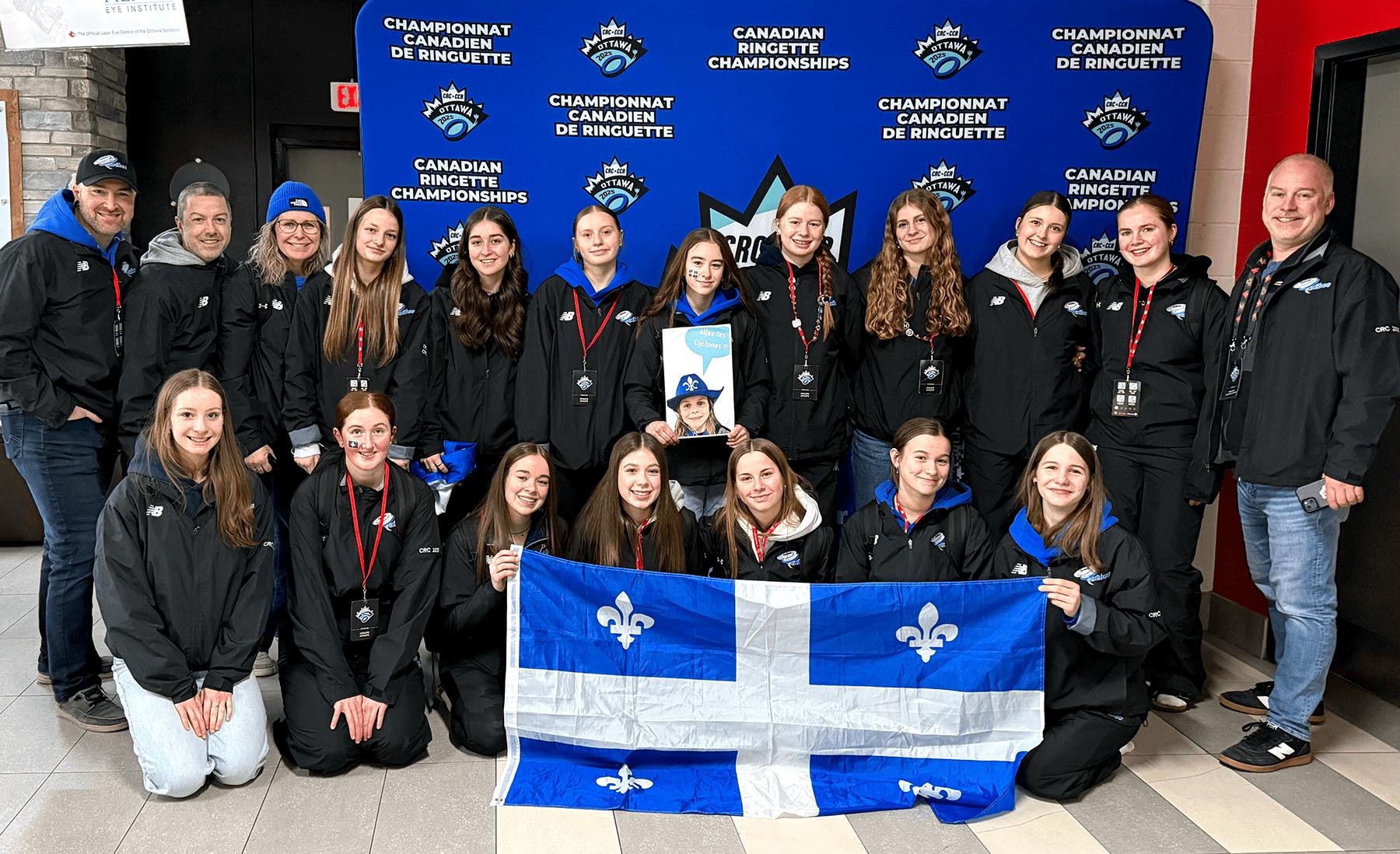Lévis bien représentée au Championnat canadien de ringuette 