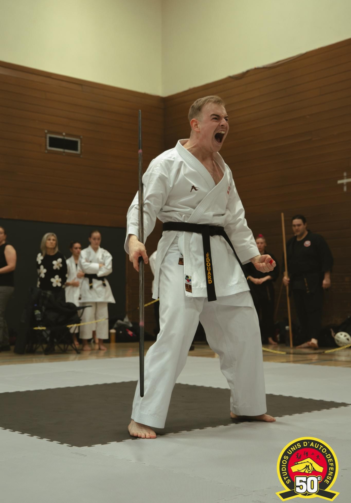 Un karatéka lévisien en action au Québec Open