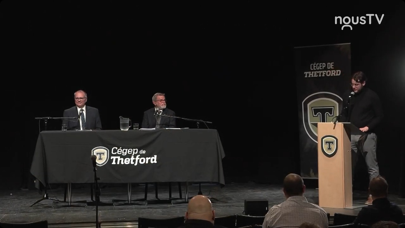 Débat entre les candidats de Mégantic-L’Érable-Lotbinière
