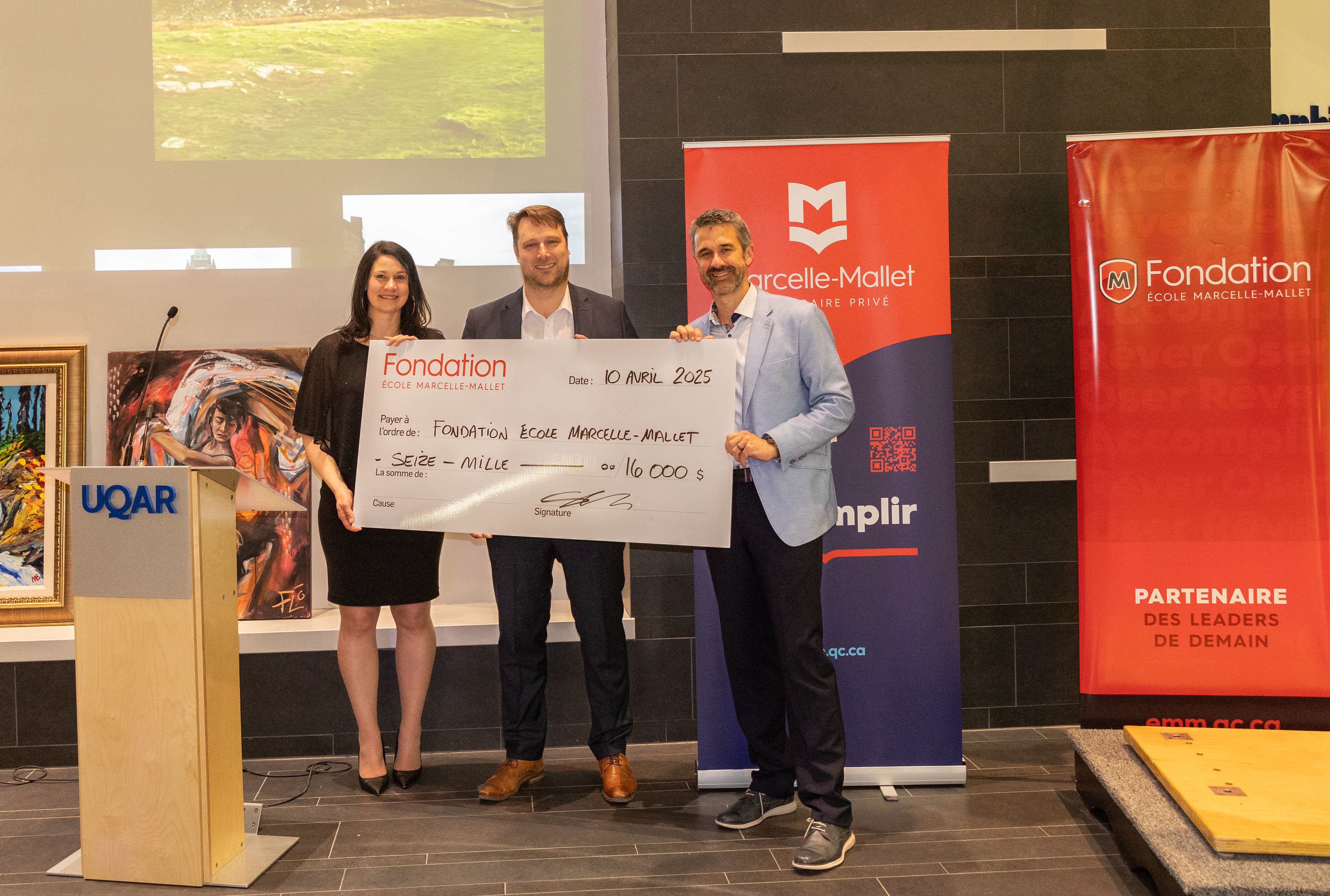 La Fondation École Marcelle-Mallet amasse 16 000 $