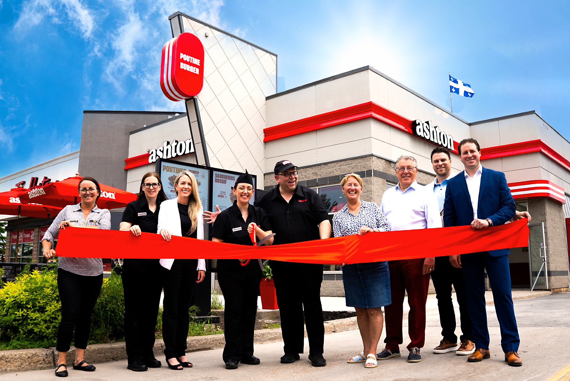Le premier restaurant franchisé de la chaîne Ashton à Lévis ouvre ses portes 