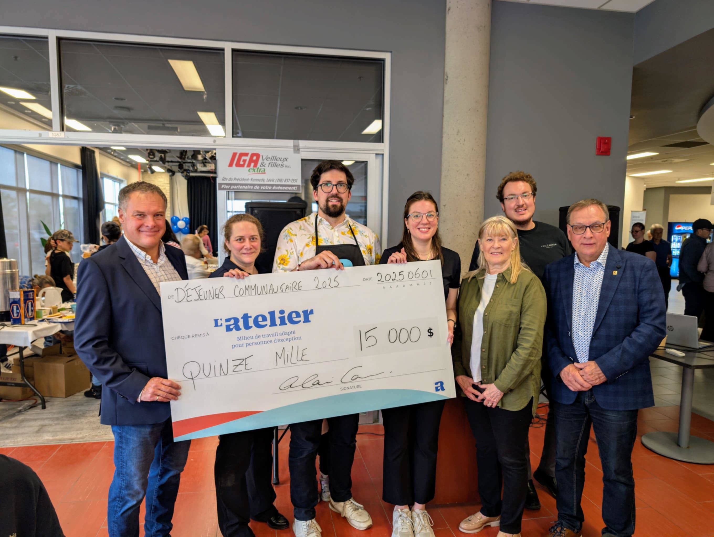L’Atelier amasse 15 000 $ pour favoriser les milieux de travail adaptés