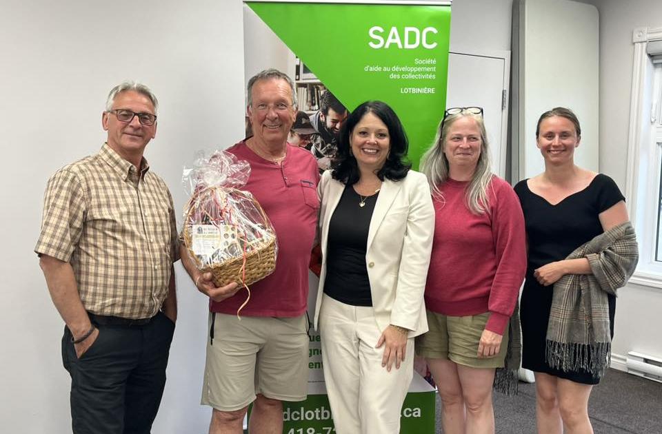 Une année positive à la SADC de Lotbinière