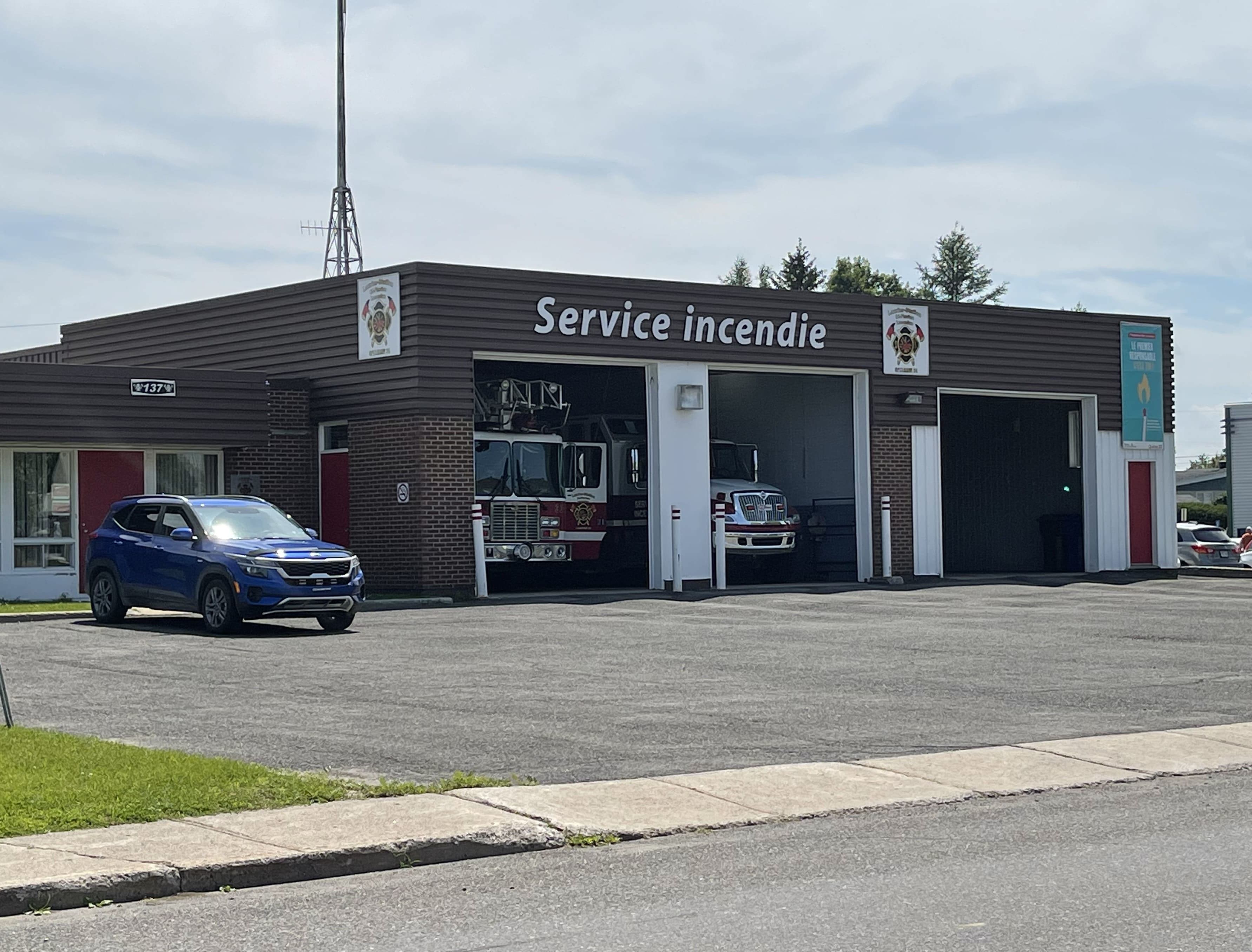 Laurier-Station a le soutien de la MRC pour sa caserne d’incendie