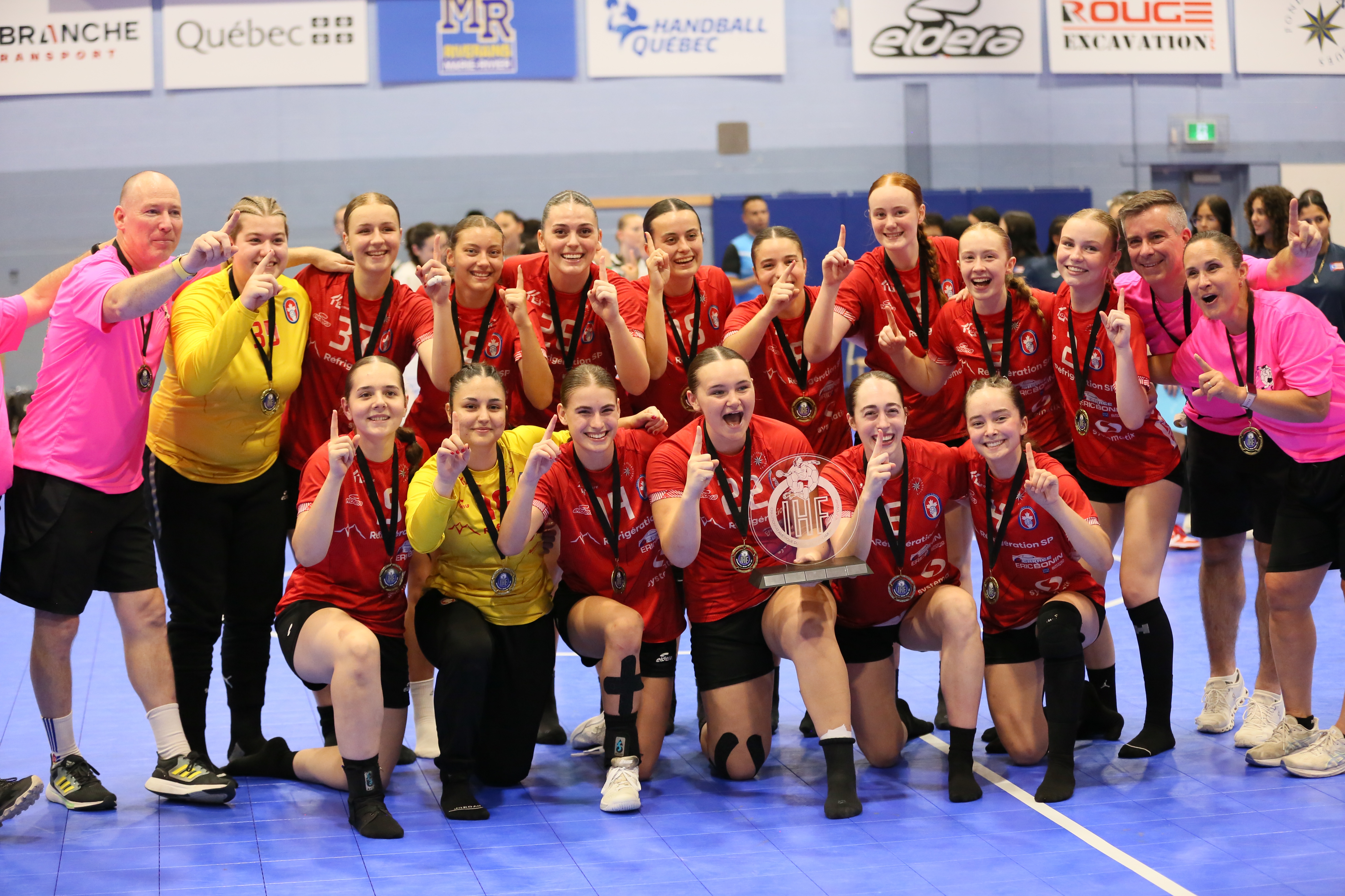 Trois Lévisiennes performent en handball