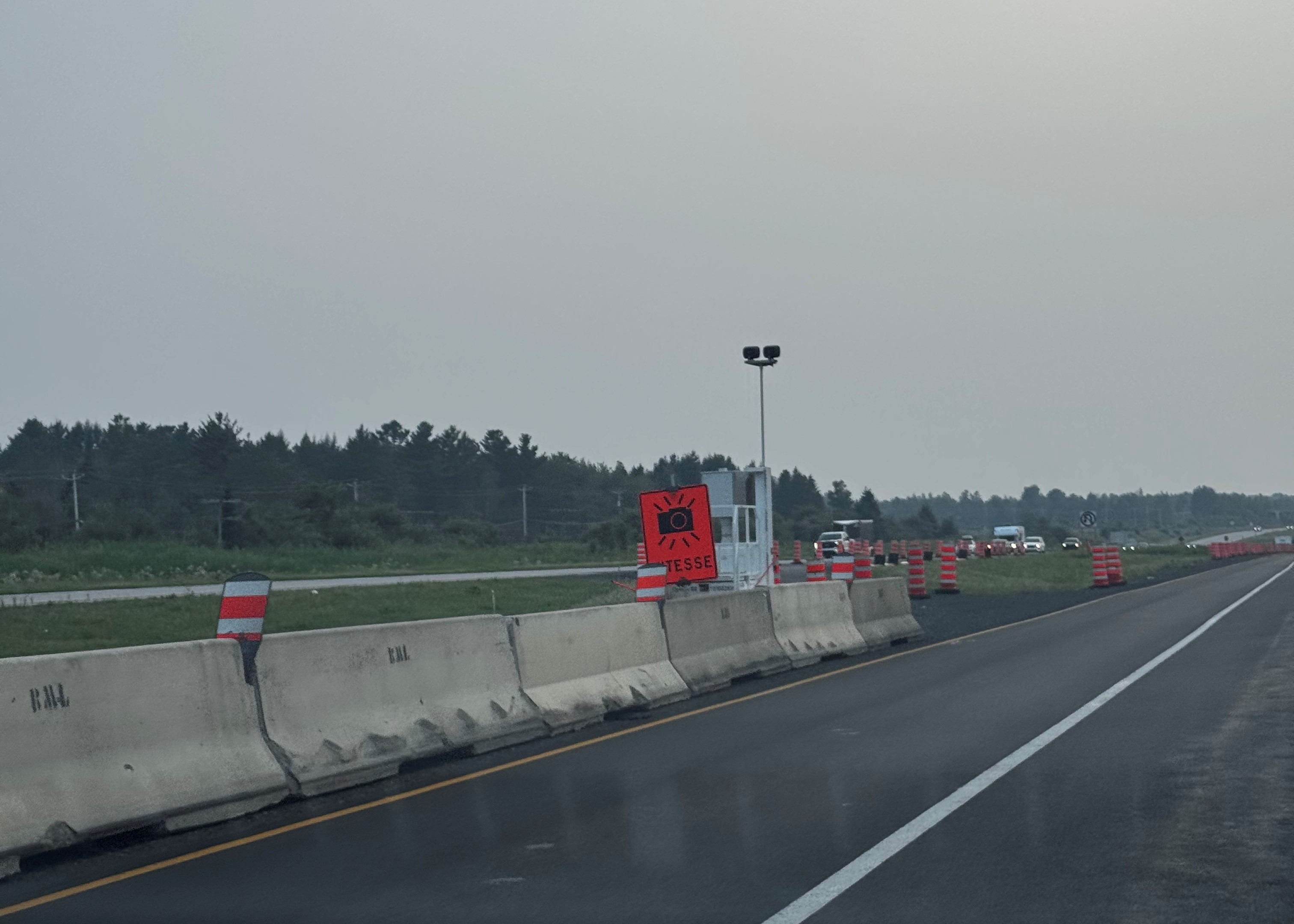 Modifications aux entraves sur l’autoroute 20