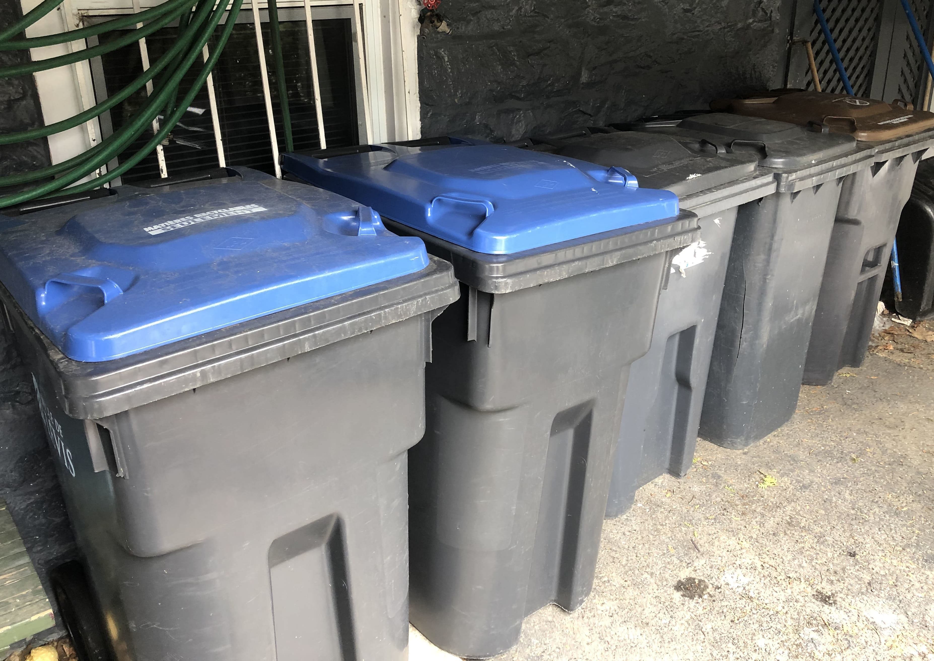 Les bacs devront être préparés plus tôt pour la collecte de lundi