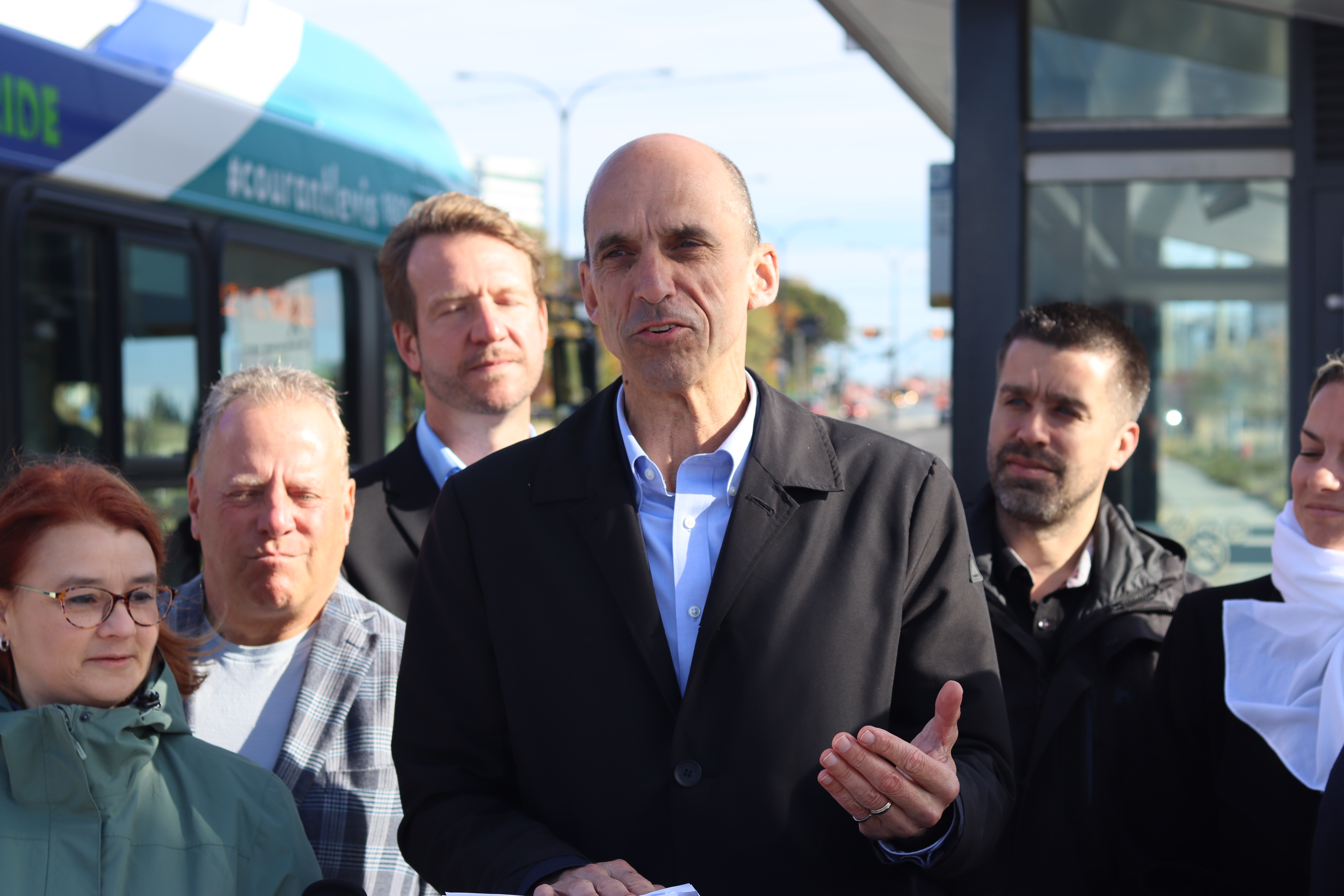 Steven Blaney veut poursuivre les voies réservées sur Guillaume-Couture