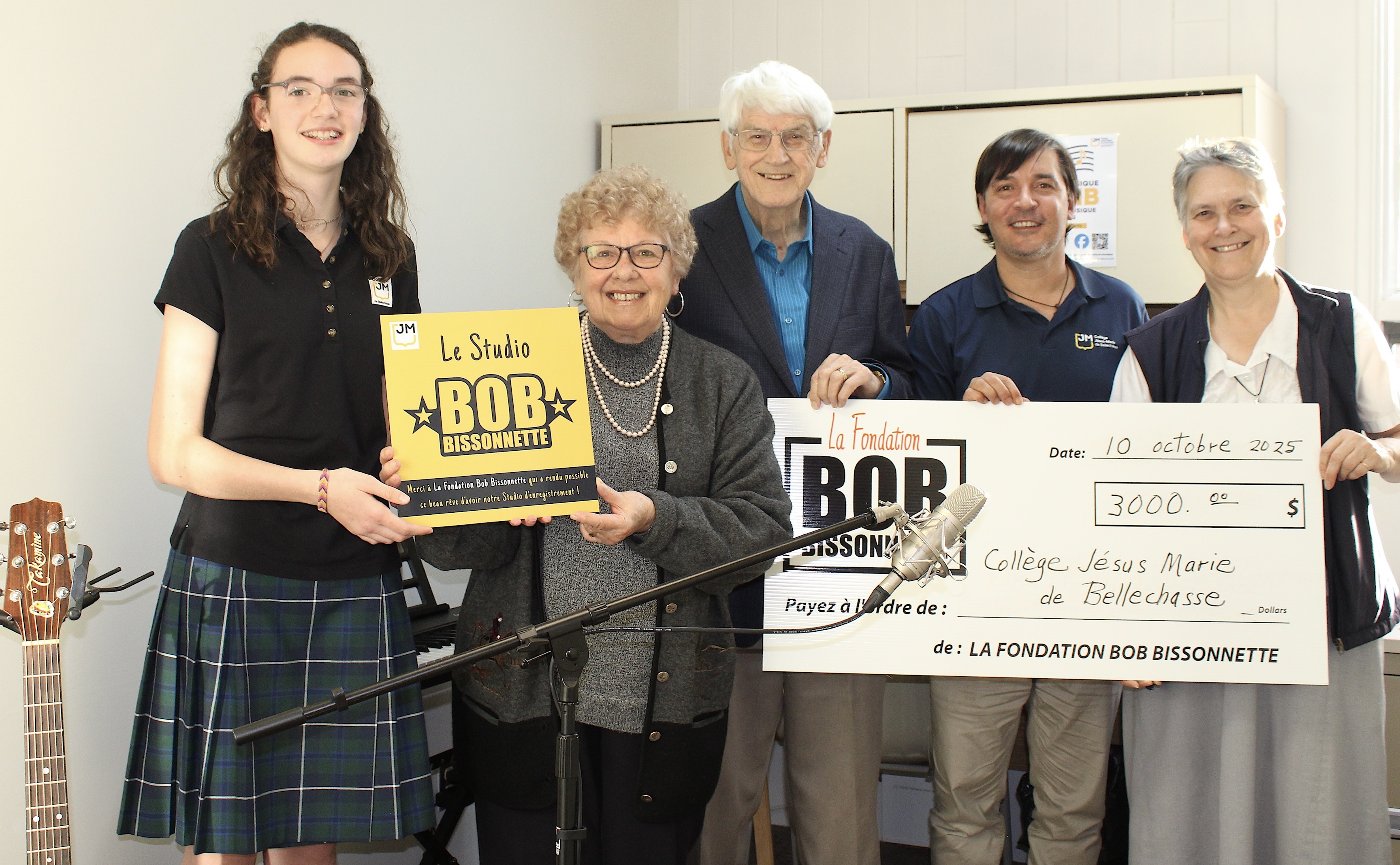 Studio d’enregistrement professionnel au CJMB