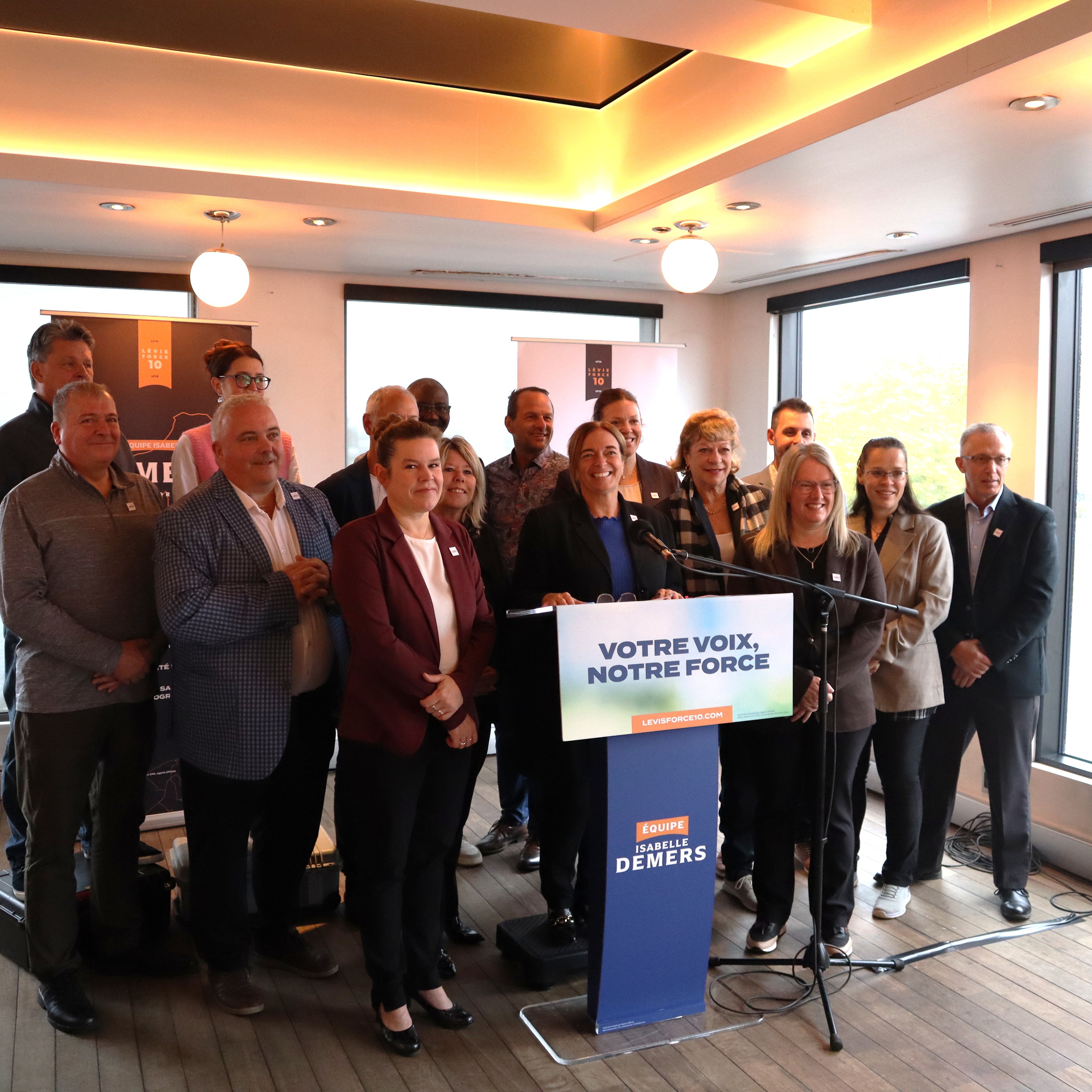 Isabelle Demers invite les citoyens à voter pour la continuité