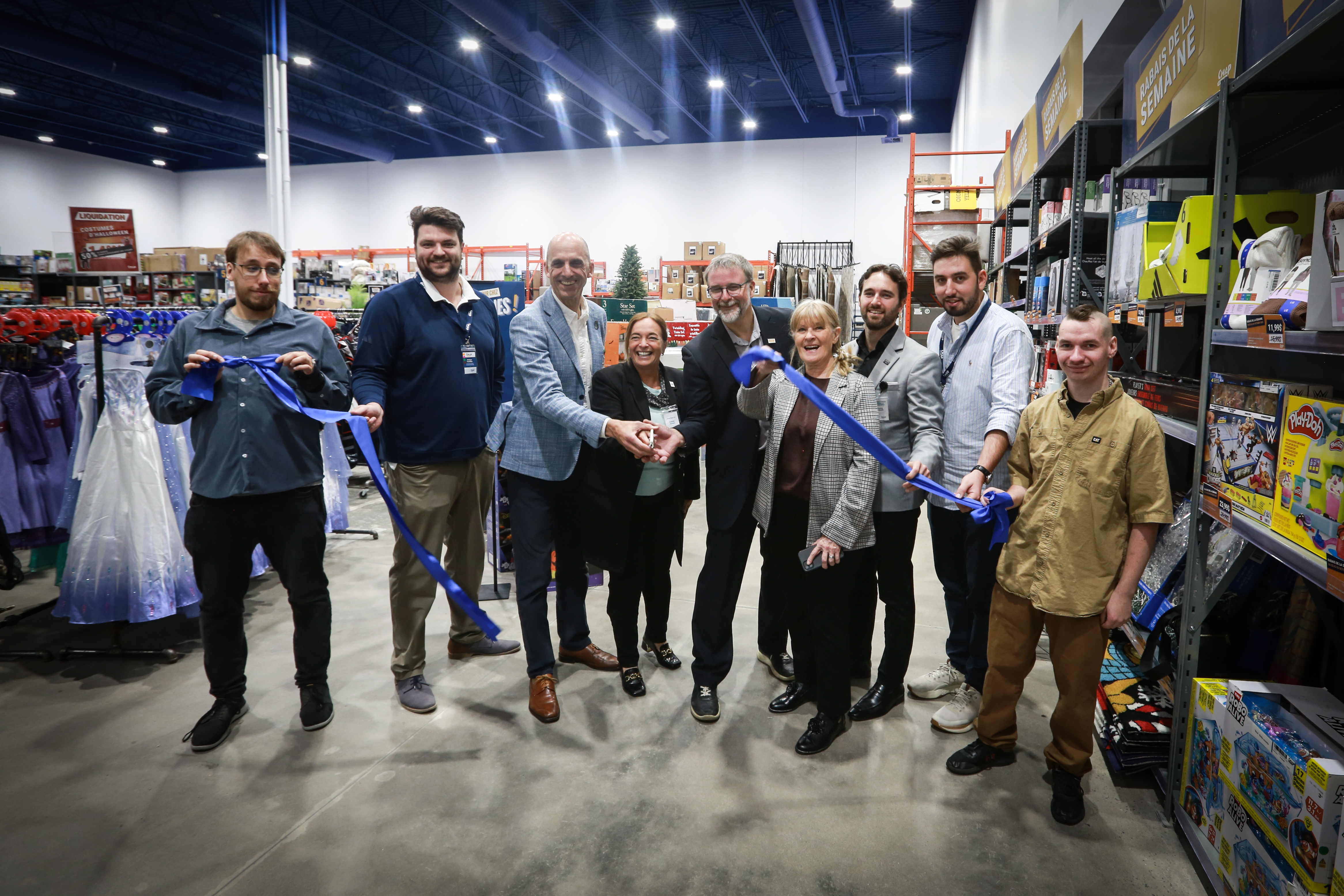 CHAP Aubaines inaugure son magasin à Lévis