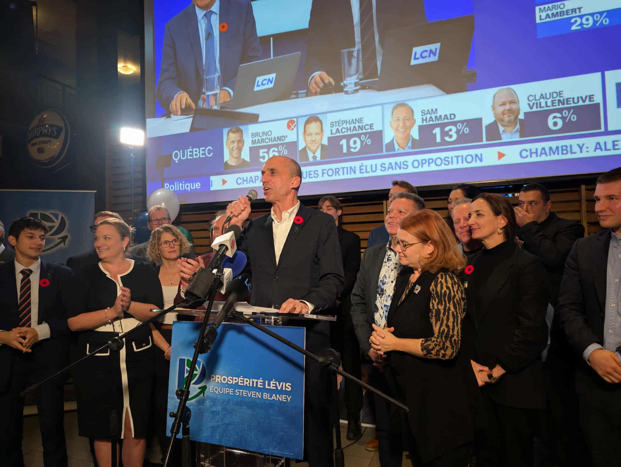 Steven Blaney, prochain maire de Lévis 