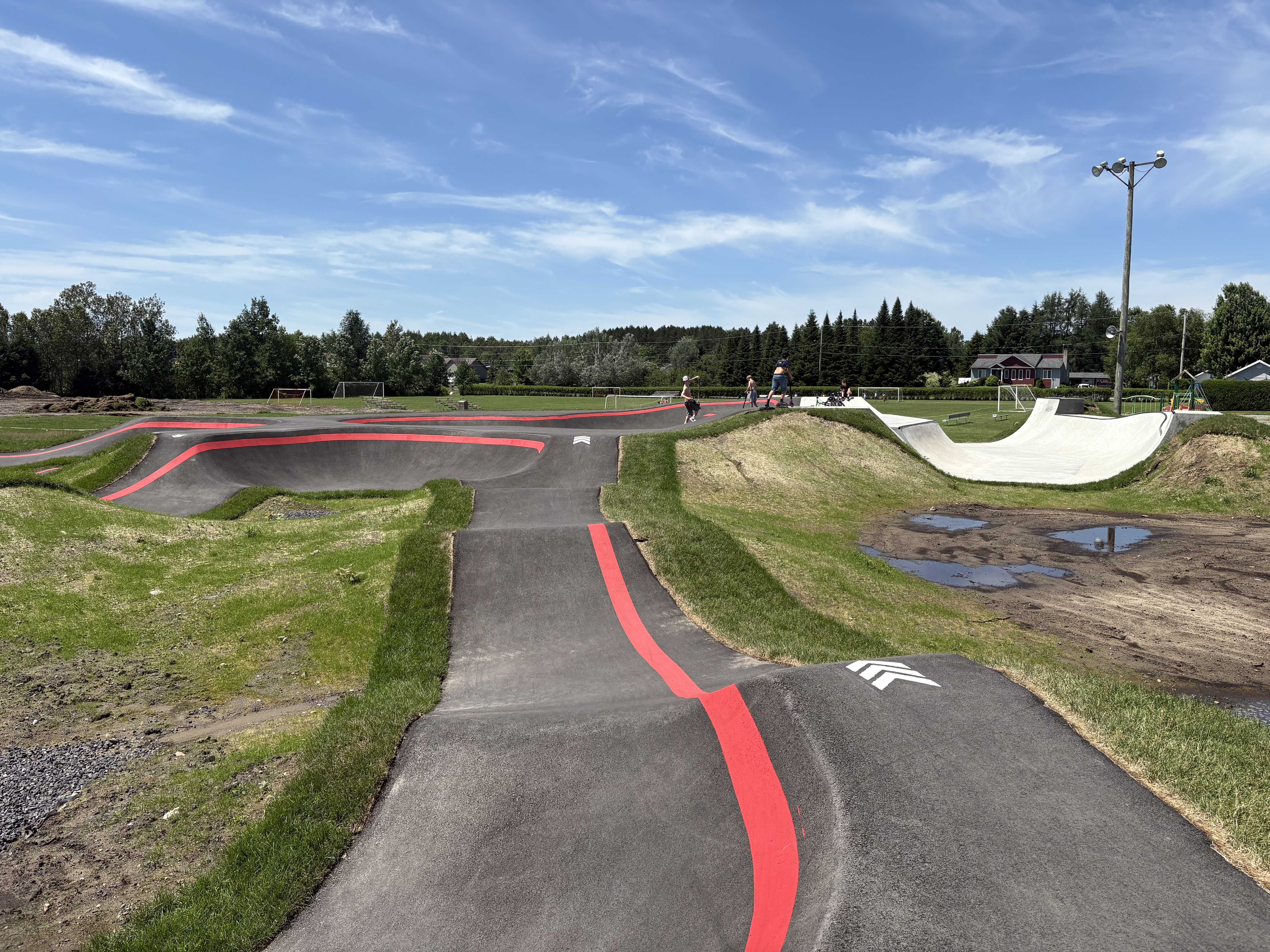 Inauguration du nouveau pumptrack à Saint-Gilles