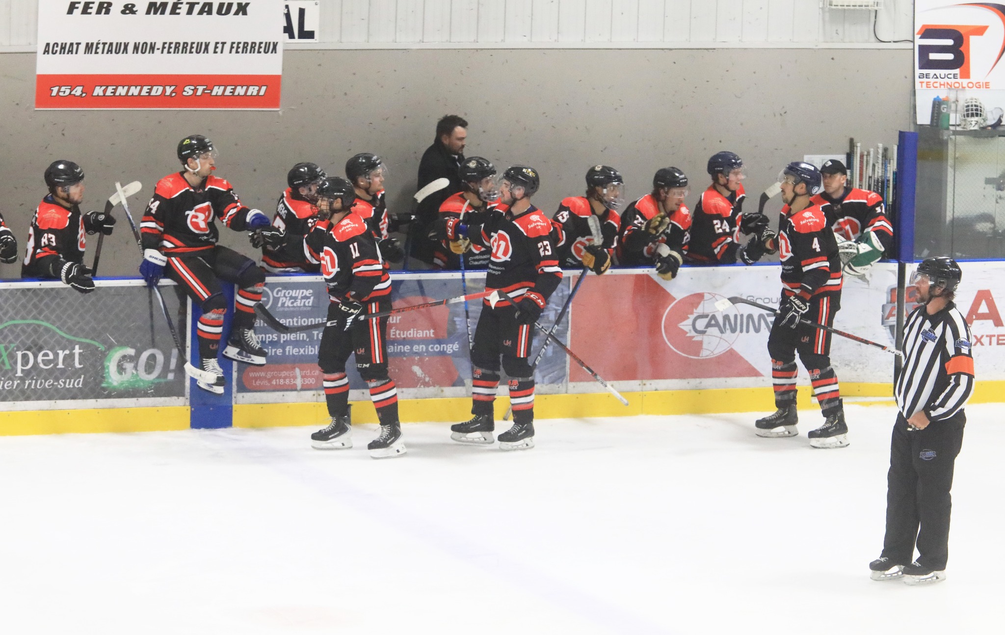 Le RL Climatisation Chauffage a le dessus sur Donnacona 