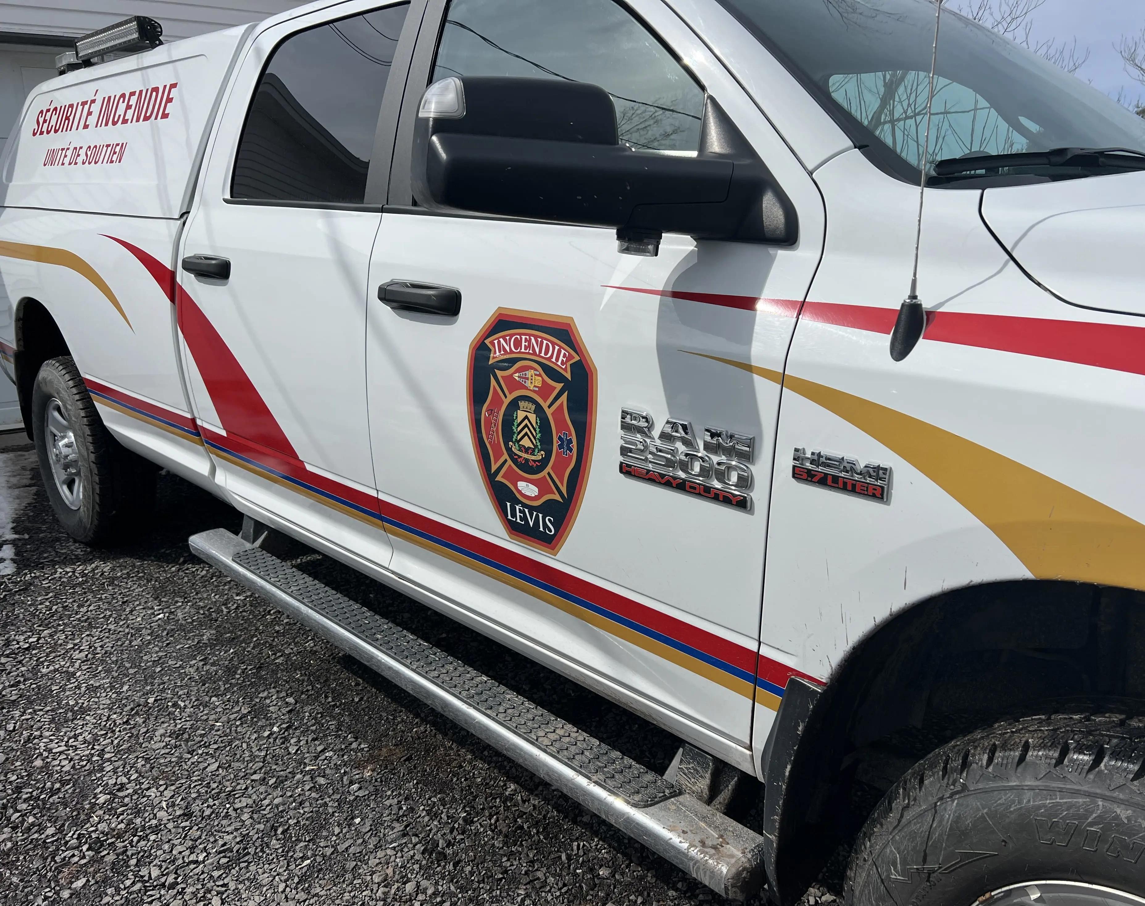 Incendie criminel à Lévis