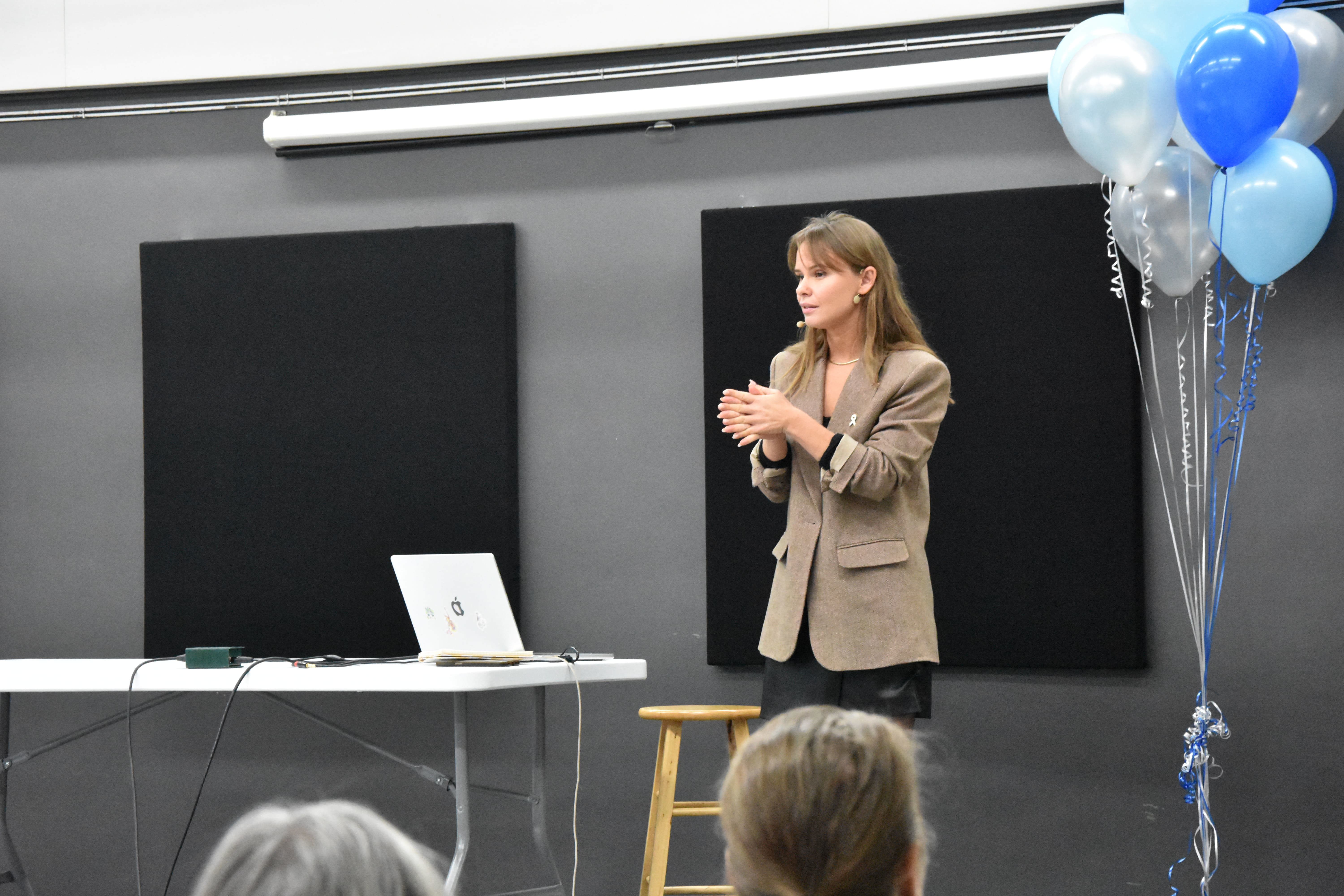 Léa Clermont-Dion de passage à Lévis 