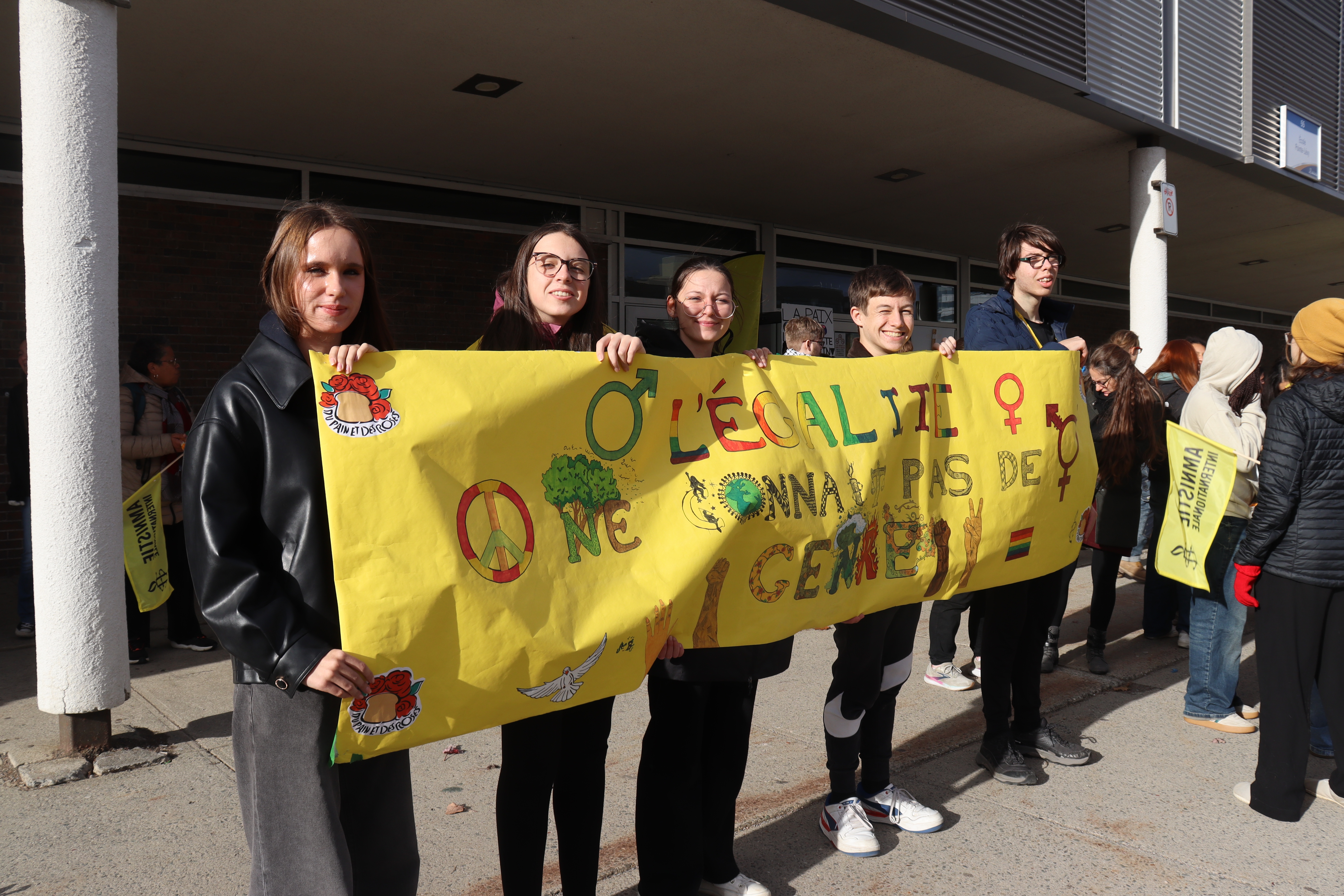 L’École Pointe-Lévy se mobilise pour les droits humains