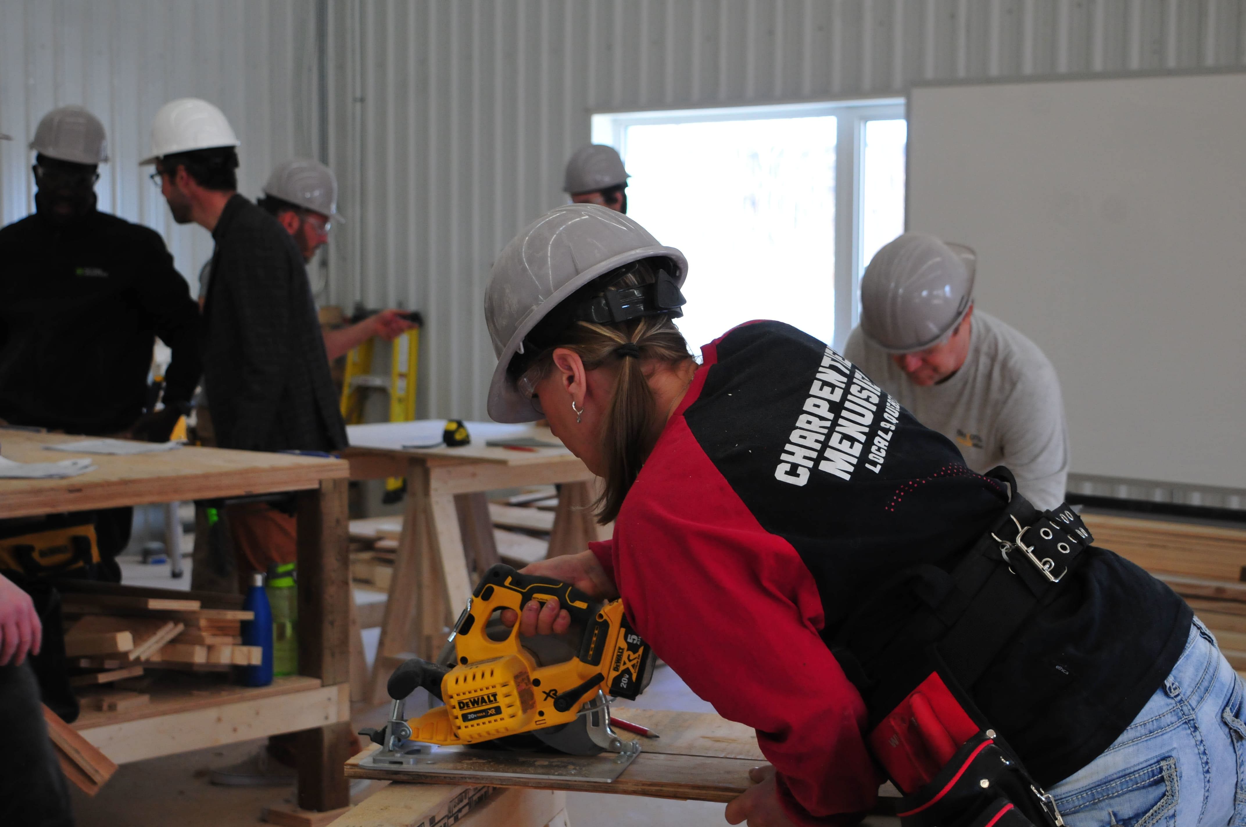 DEP de charpenterie-menuiserie à Laurier-Station