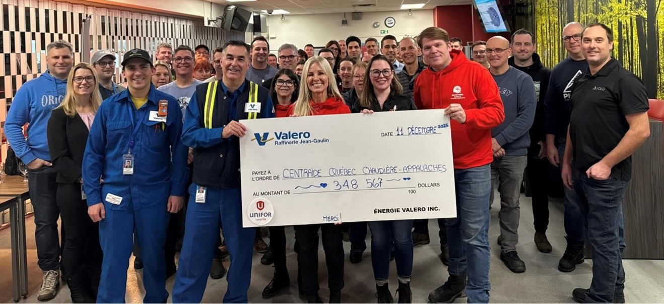 Don de 350 000 $ pour Centraide