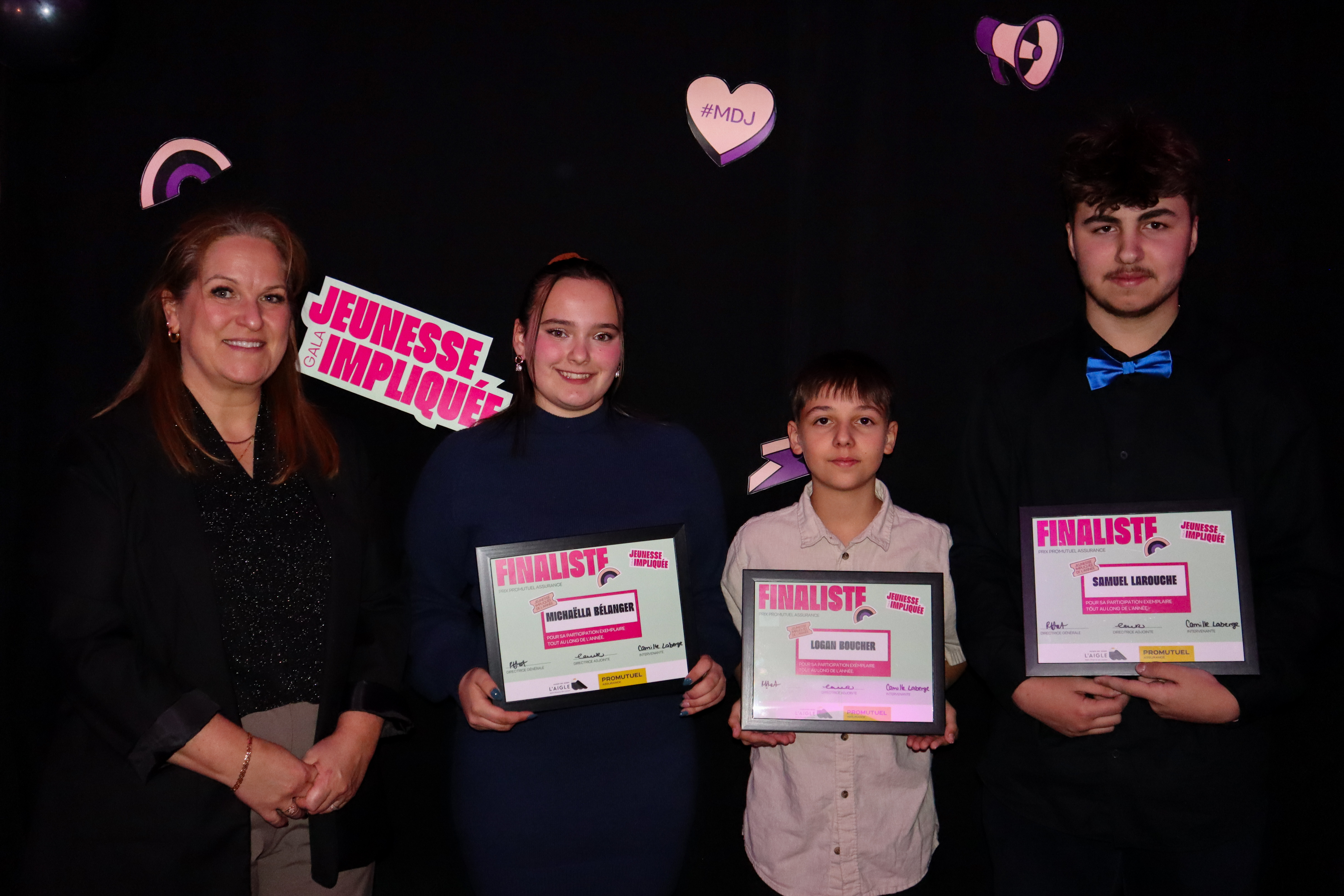 Des jeunes impliqués récompensés 