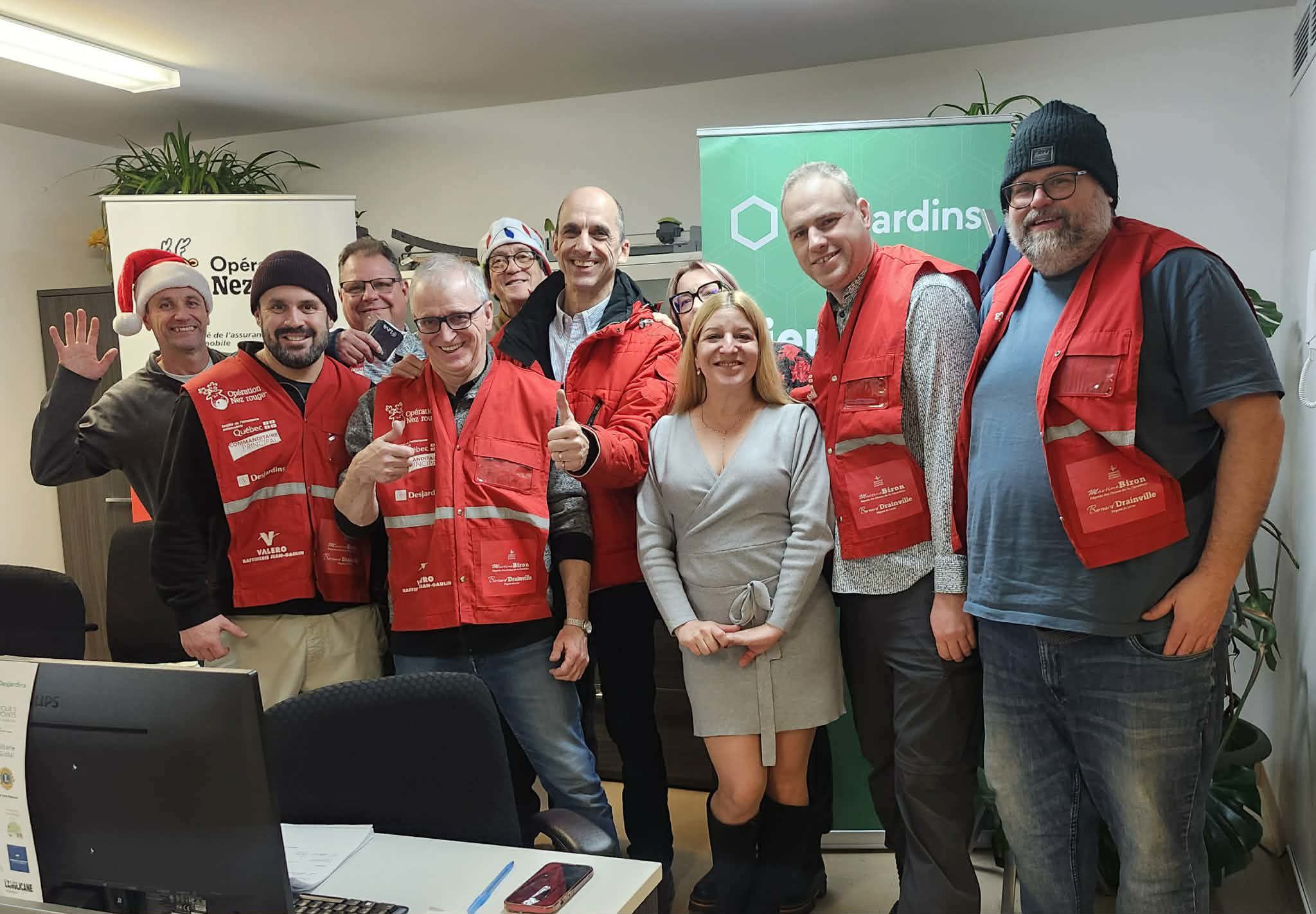 Bilan positif pour l’Opération Nez rouge à Lévis