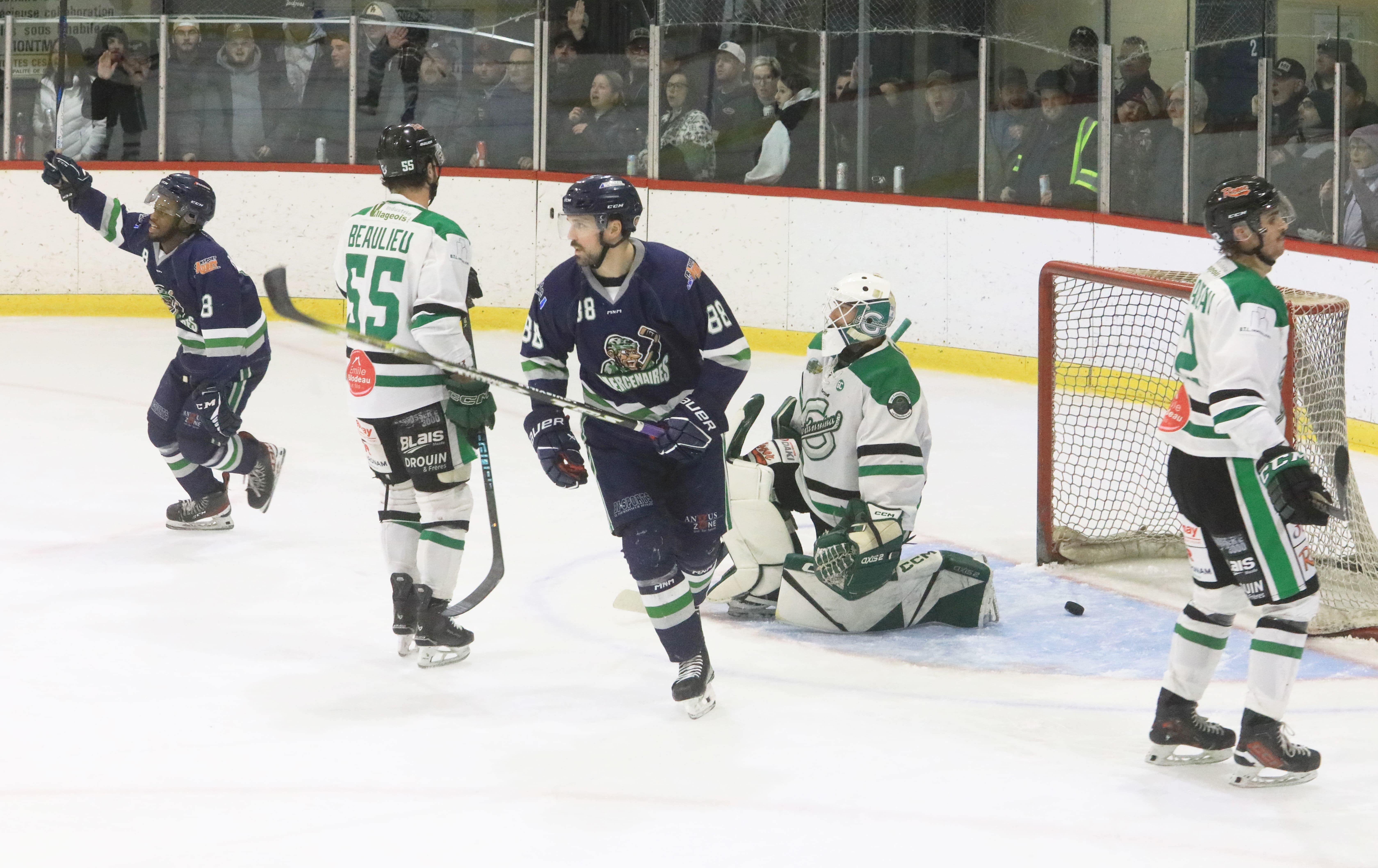 Victoire des Mercenaires en prolongation