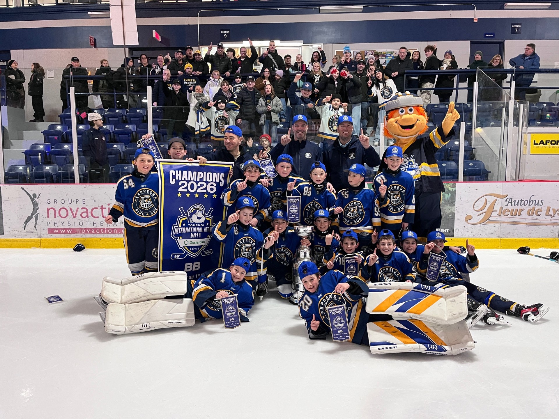 Les premières équipes championnes sont connues 