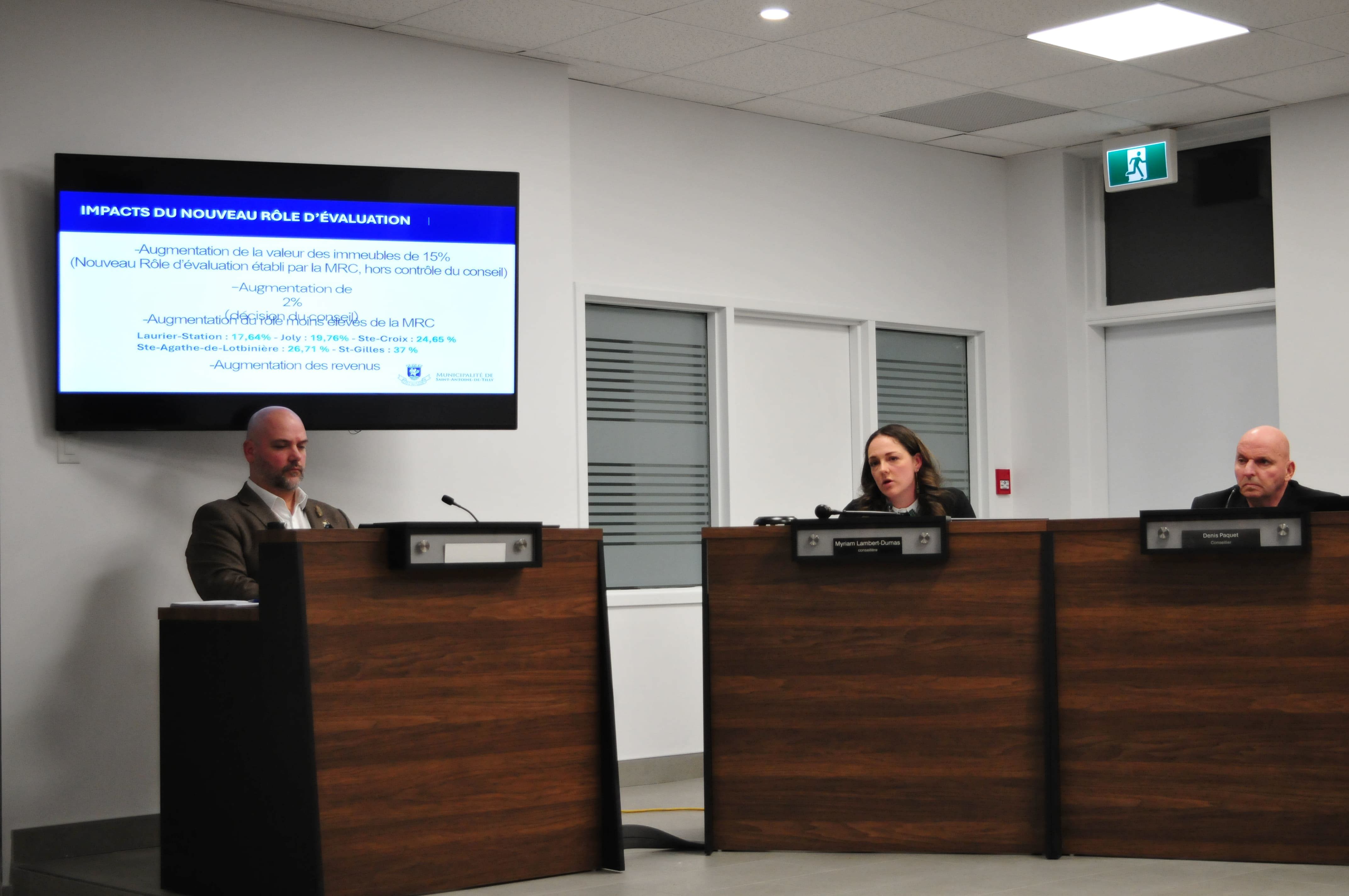 Un conseil sous tension