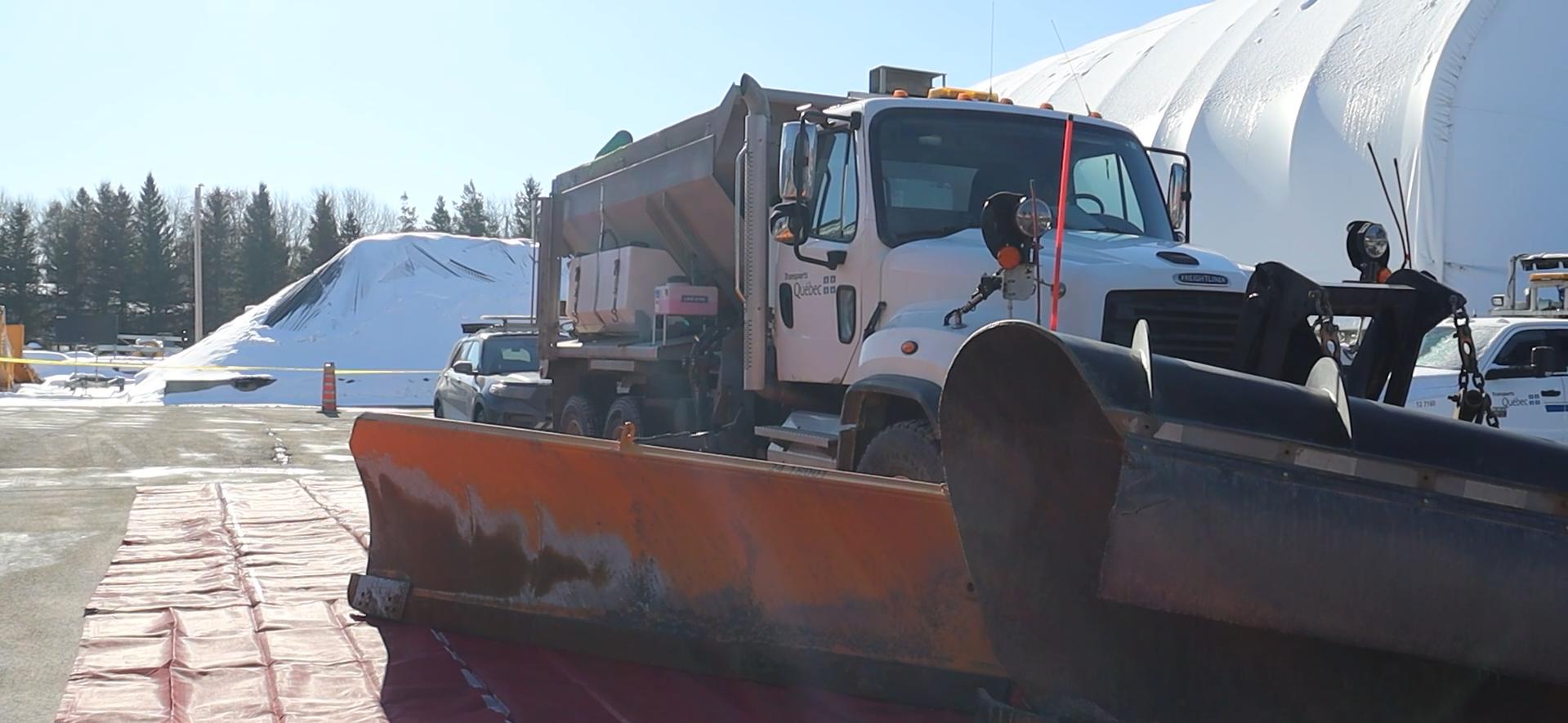 Sensibilisation aux angles morts des chasse-neiges 