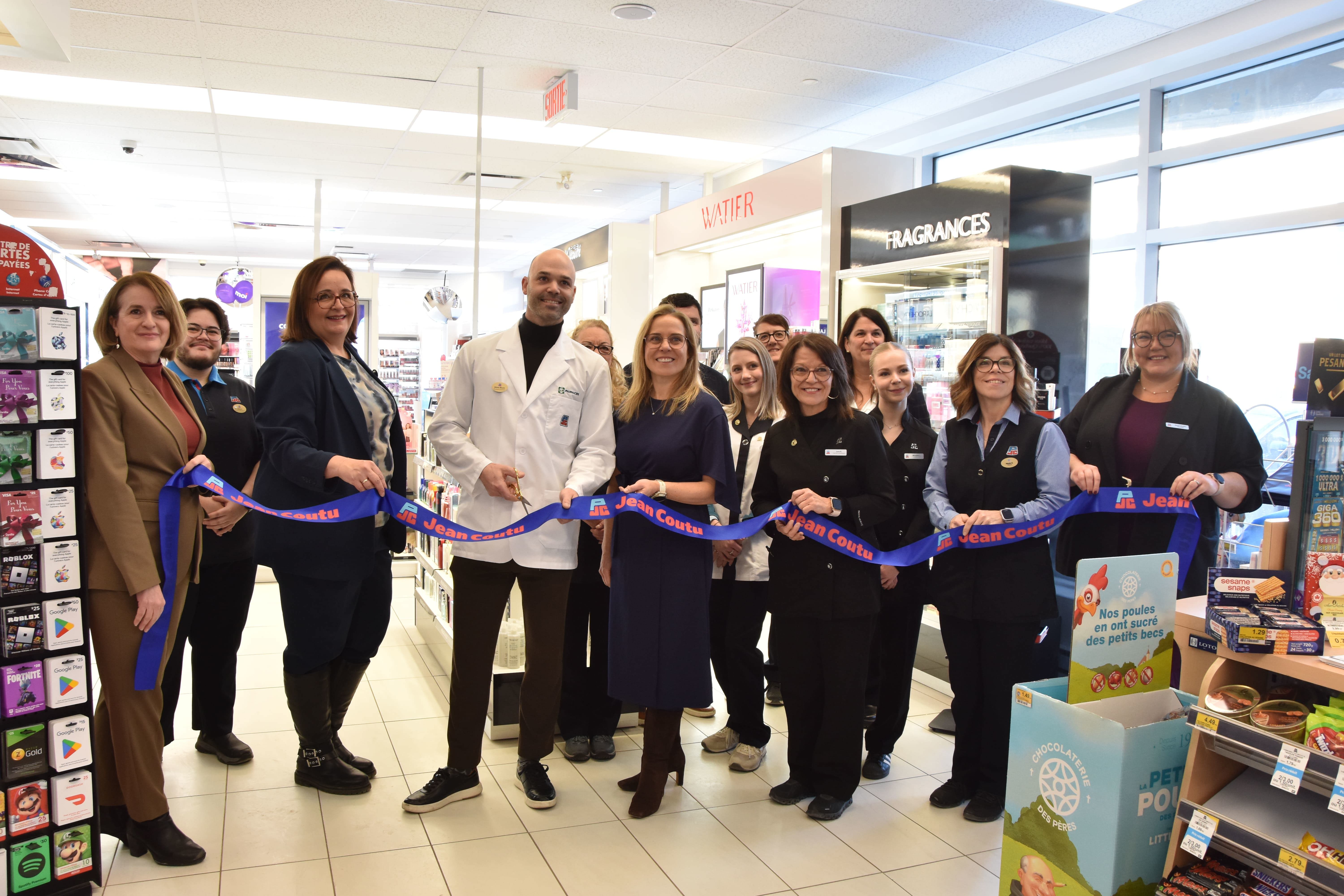 Augmentation de l’offre de service pour un Jean Coutu de la région