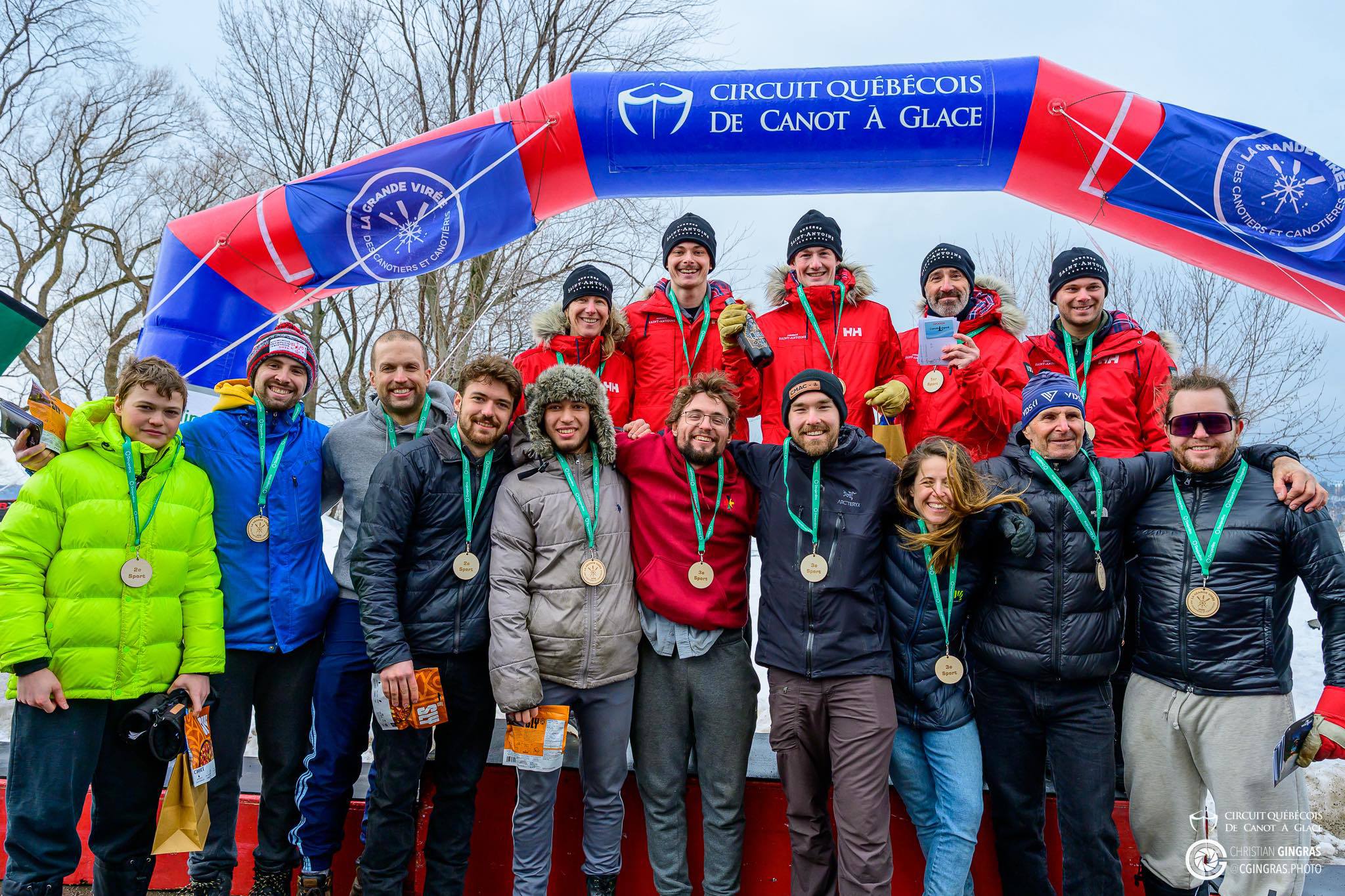 Les canotiers surpassent Dame Nature à Lévis
