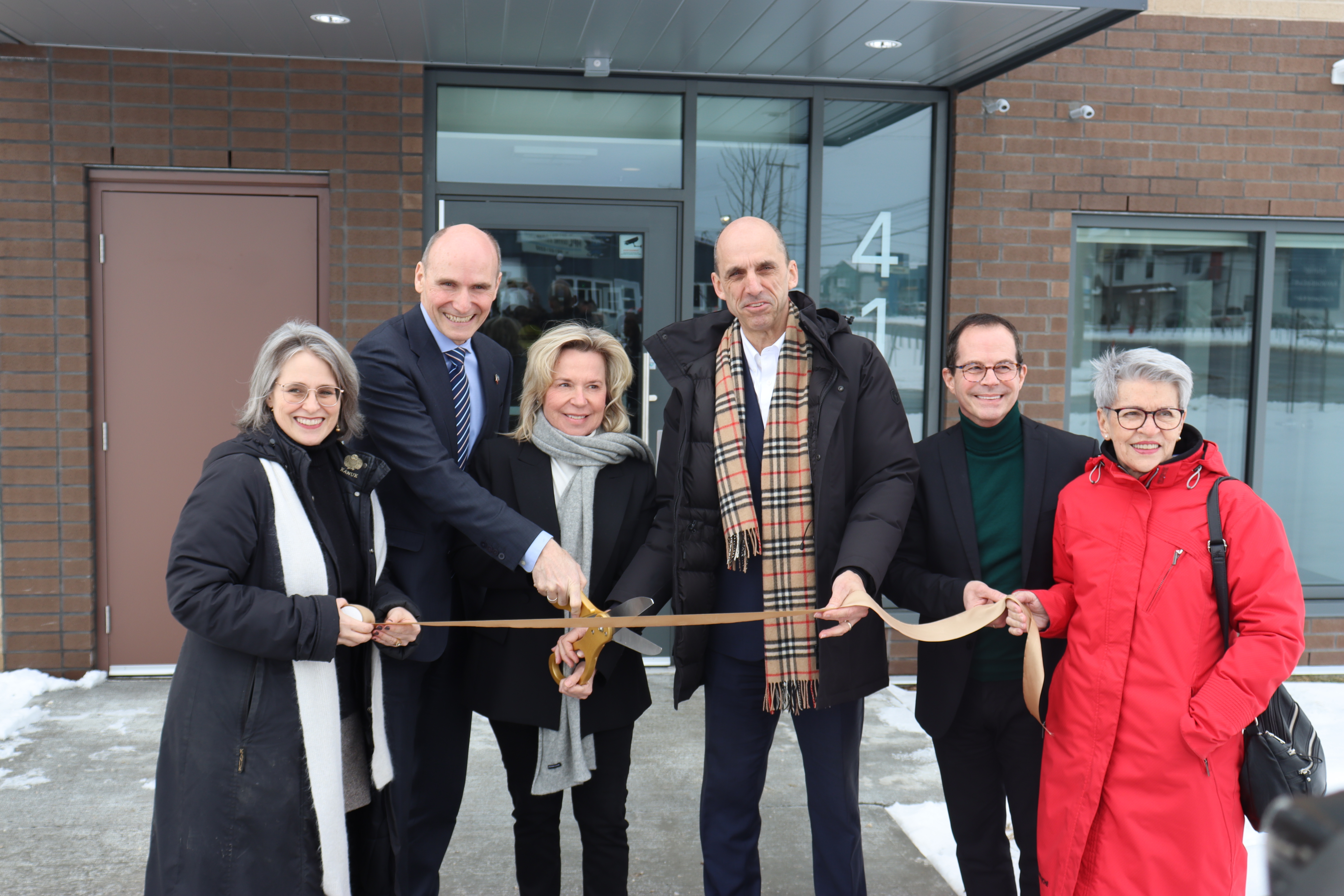 Mission Unitaînés inaugure 100 logements abordables à Lévis