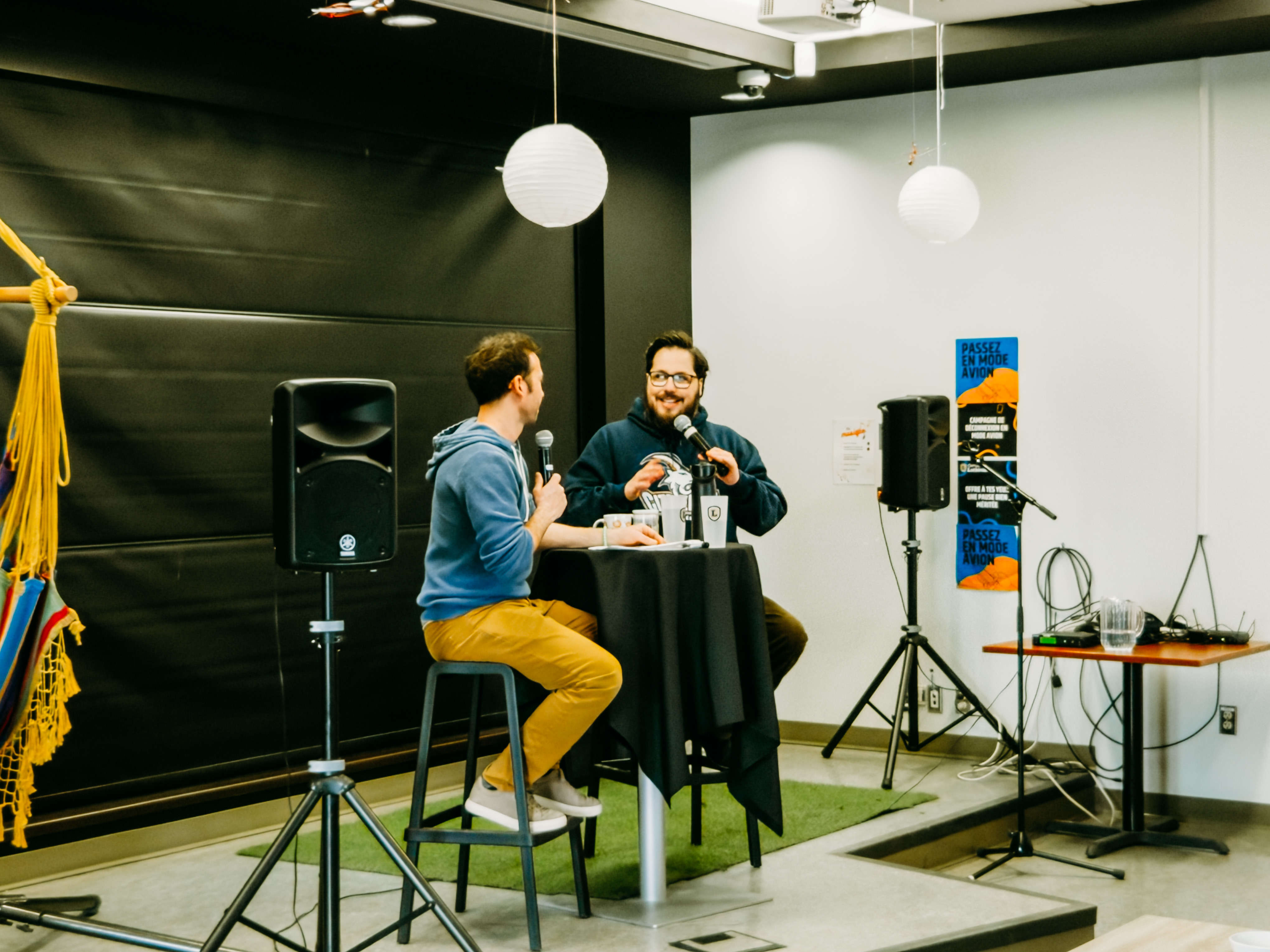 Les étudiants du Campus de Lotbinière se familiarisent avec l’humour