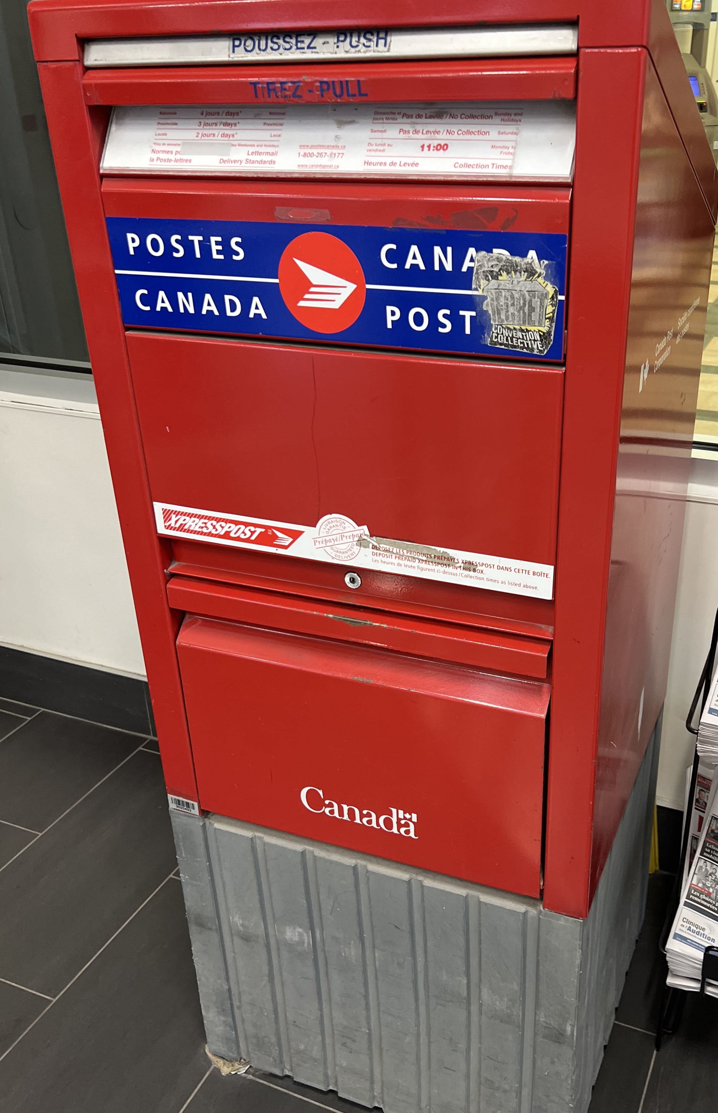 Un nouveau triste record battu par Postes Canada