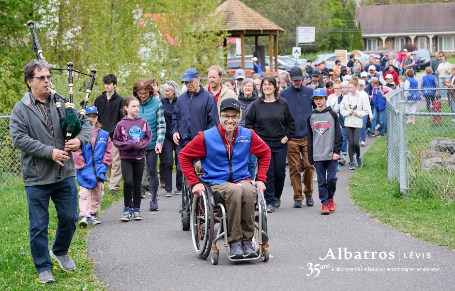 La Marche au crépuscule d’Albatros Lévis récolte 16 900 $ pour sa première édition