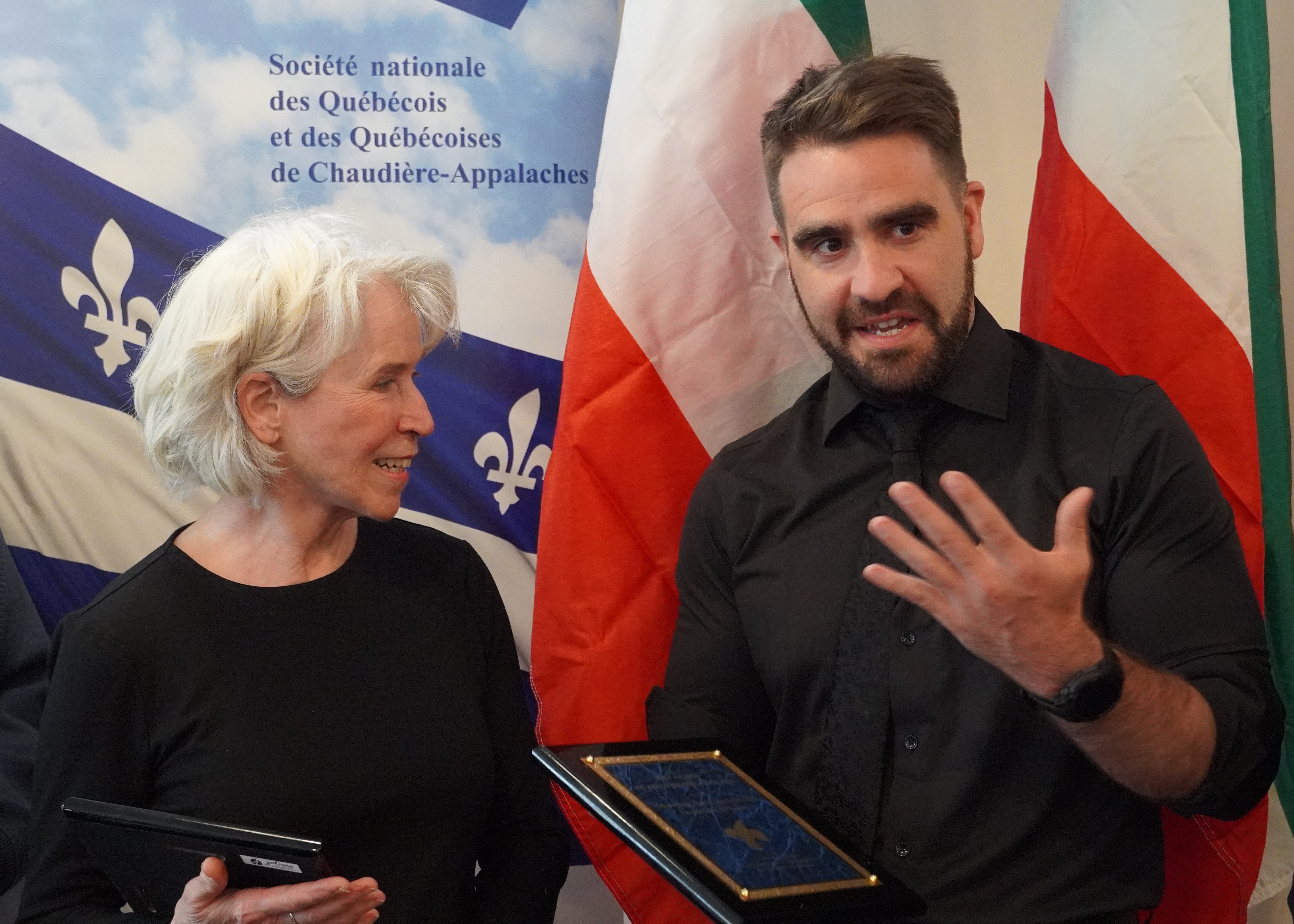 David Storie Huard et France Rémillard reçoivent les Prix Étienne-Chartier 2026