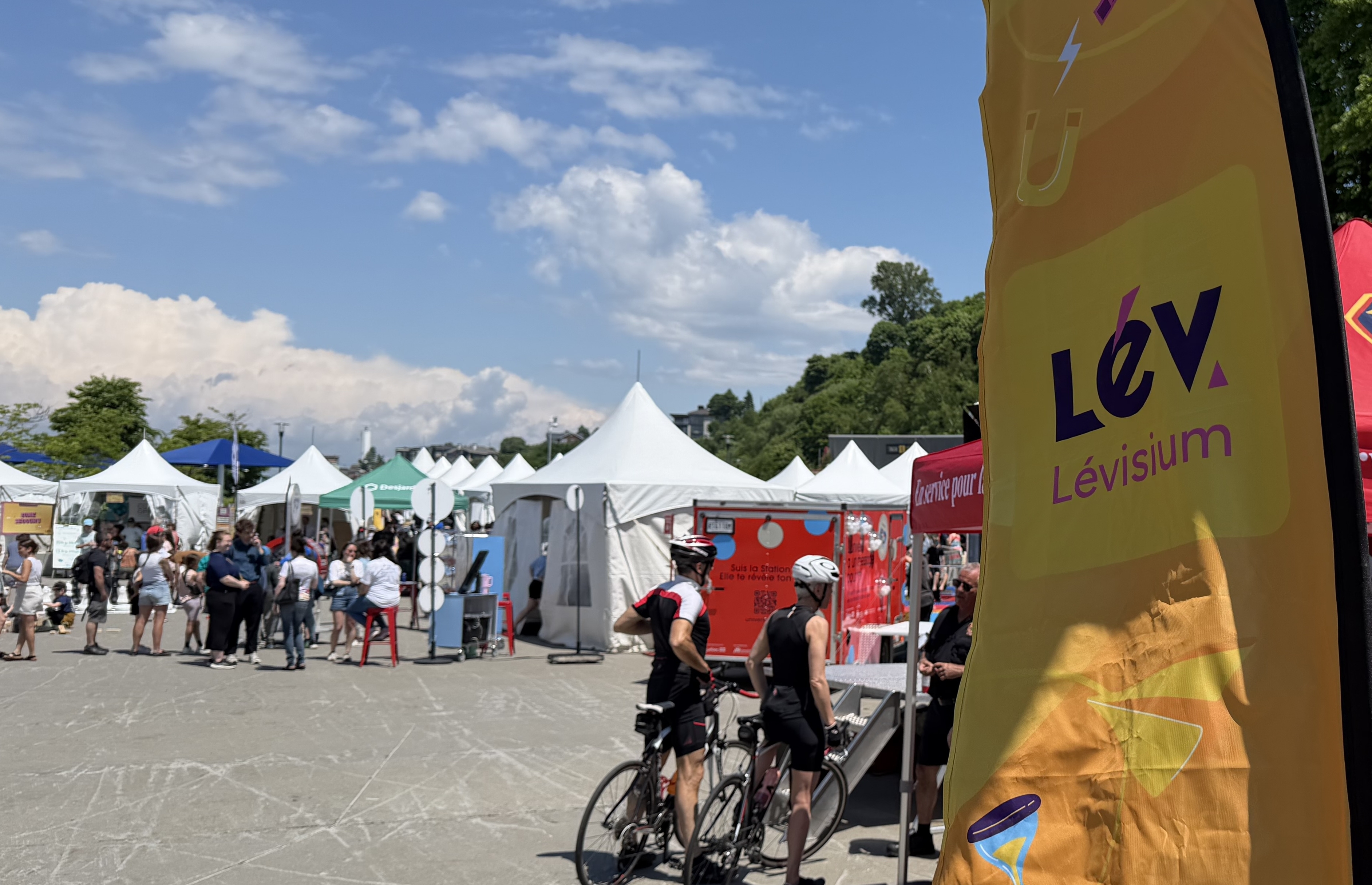 Un succès malgré la température pour le Lévisium