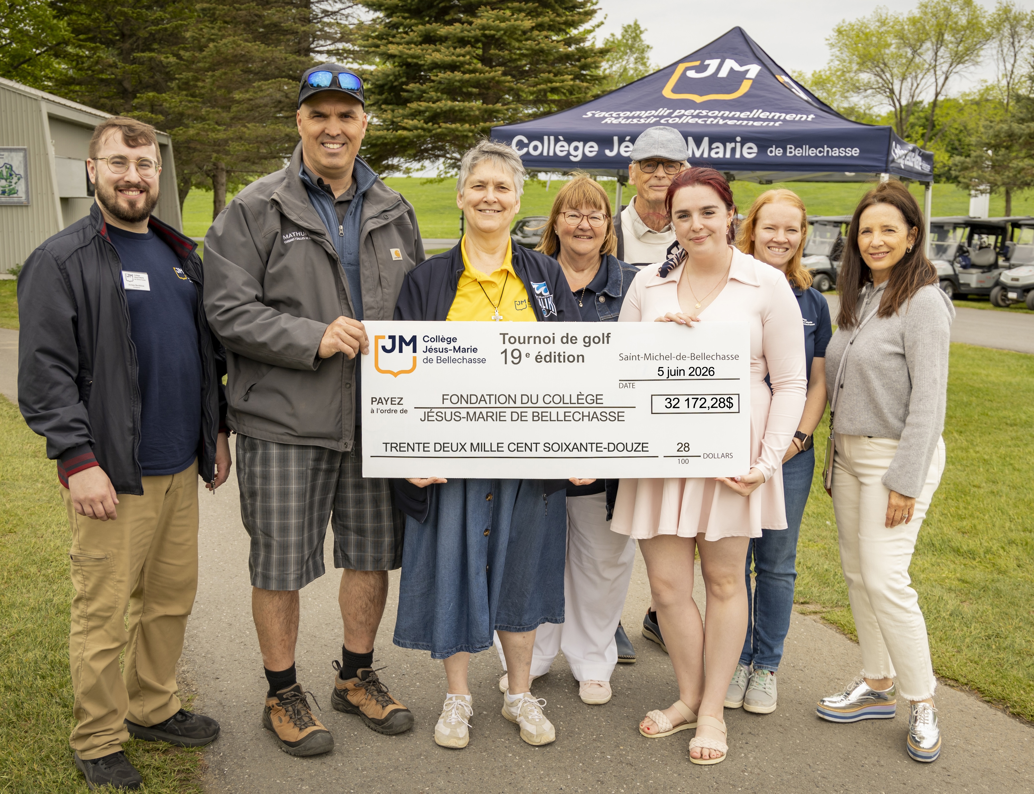 Nouveau succès du tournoi de golf pour la Fondation du CJMB