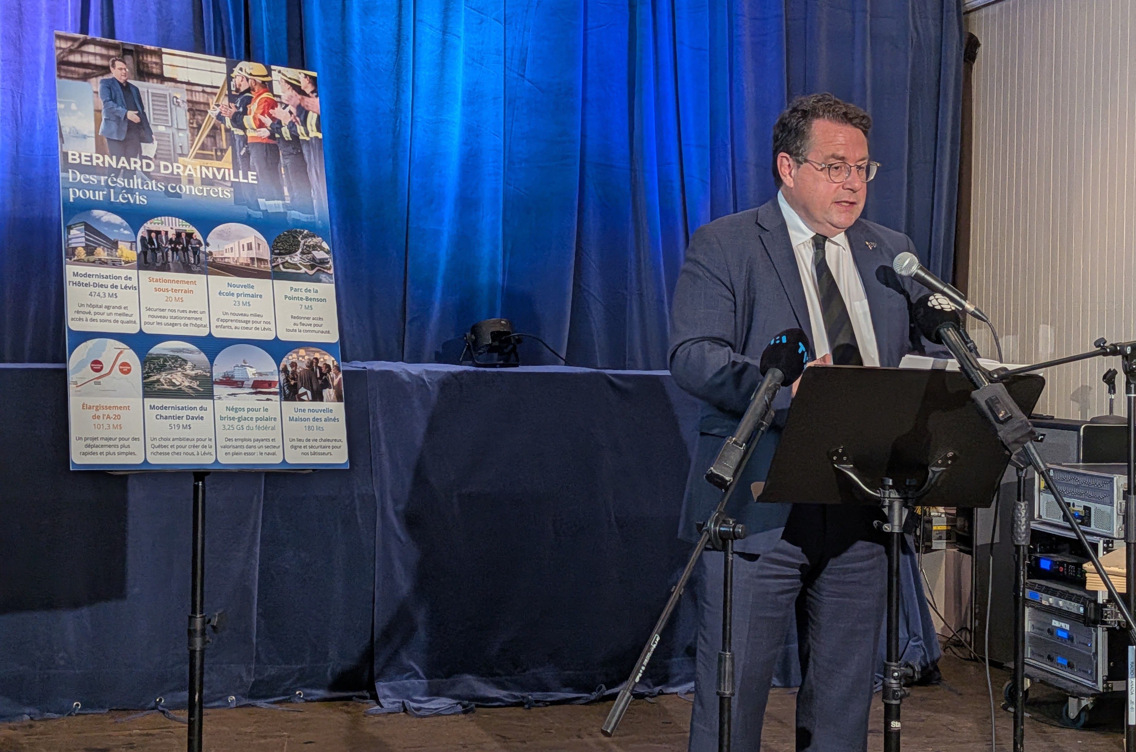 Bernard Drainville a toujours «l’énergie» 