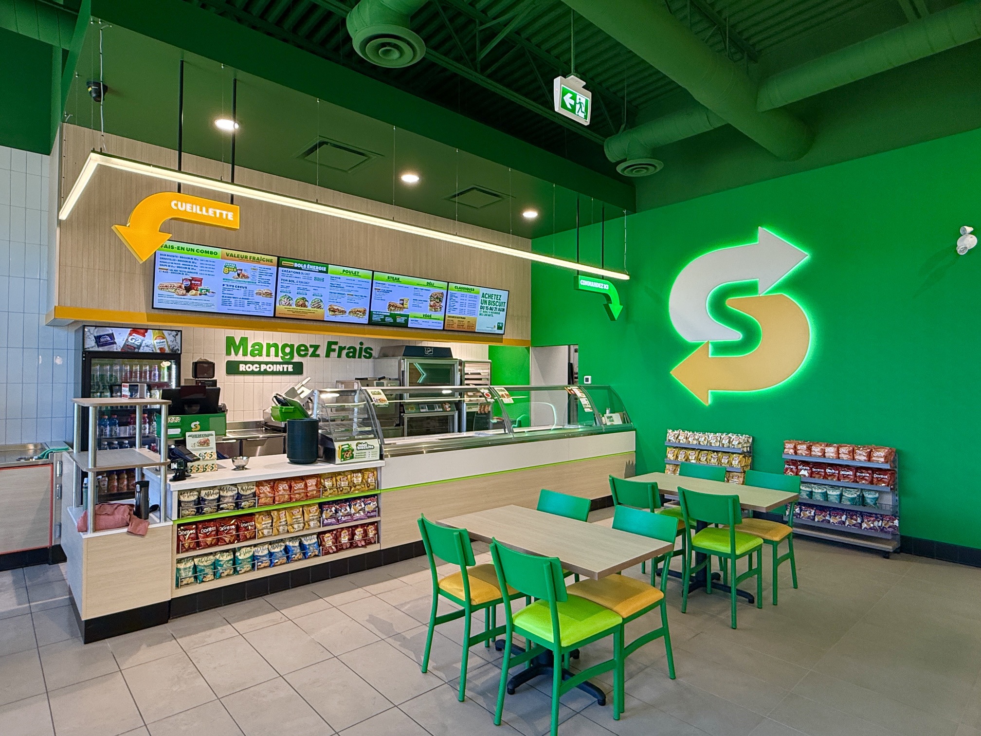 Un nouveau restaurant Subway à Saint-Nicolas